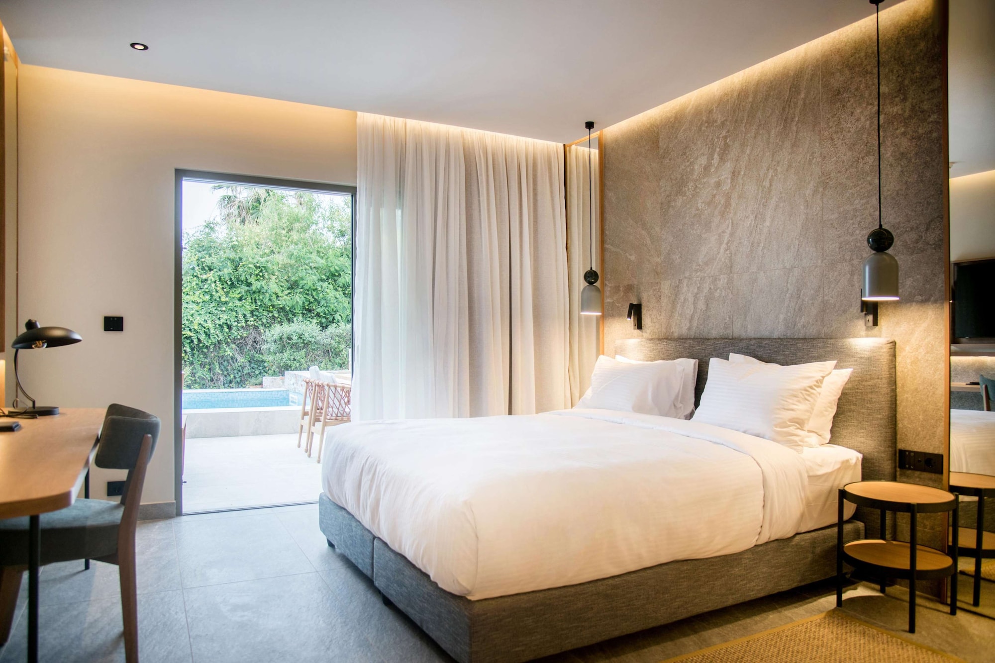 Sanctuary, Suite, Double and Twin Beds, Sea View, Private Pool