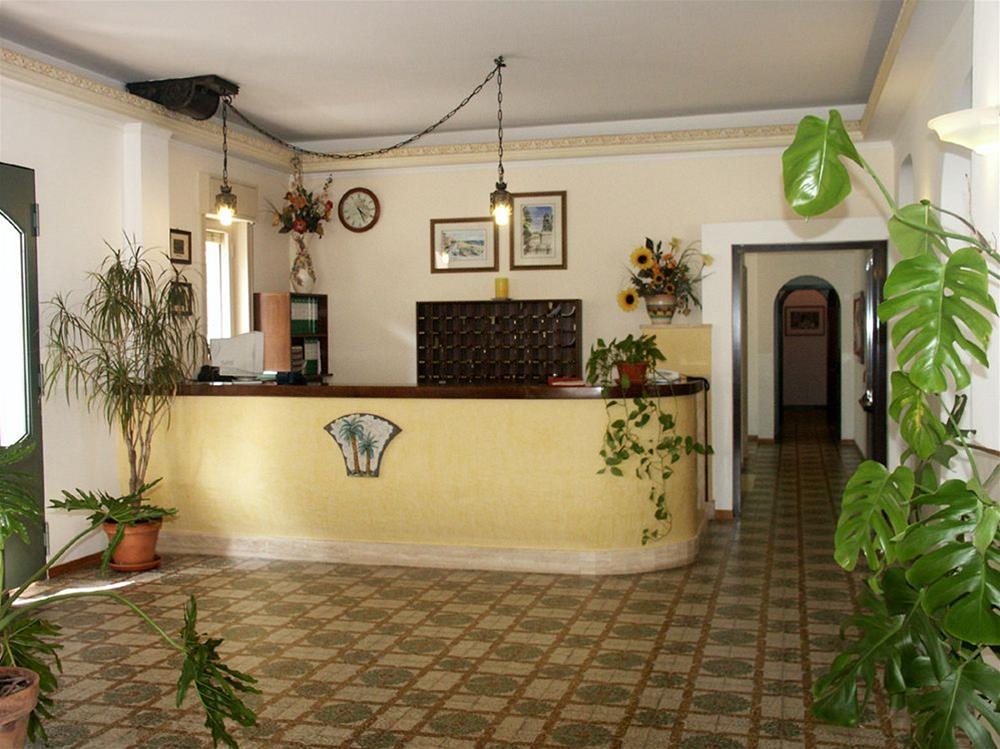Lobby at Hotel delle Palme, LETOJANNI