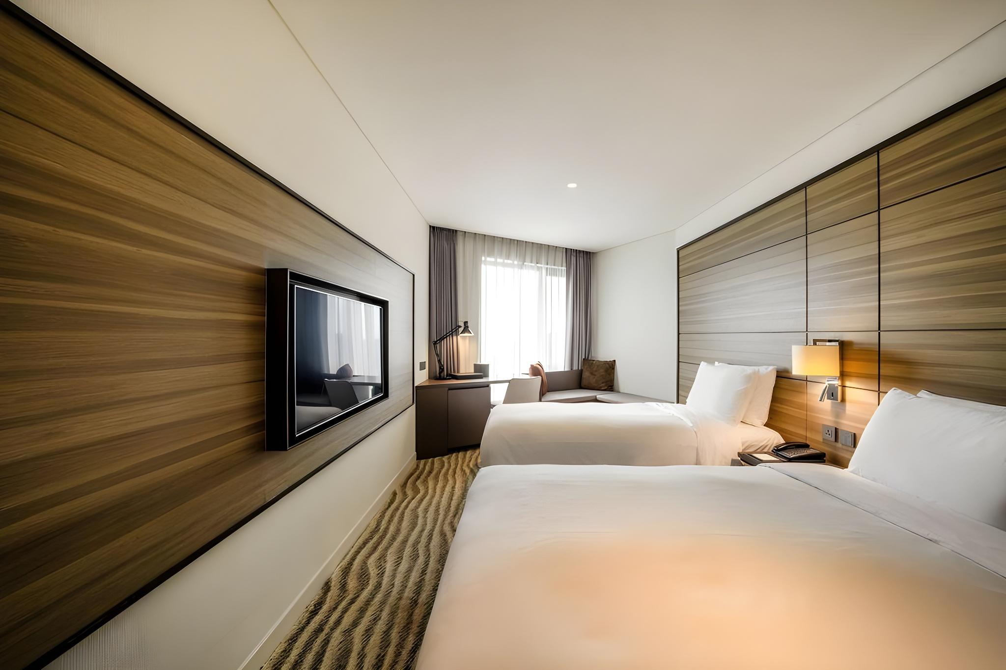 Premier, Family, 1 Double and 1 Single Bed, Pool Access