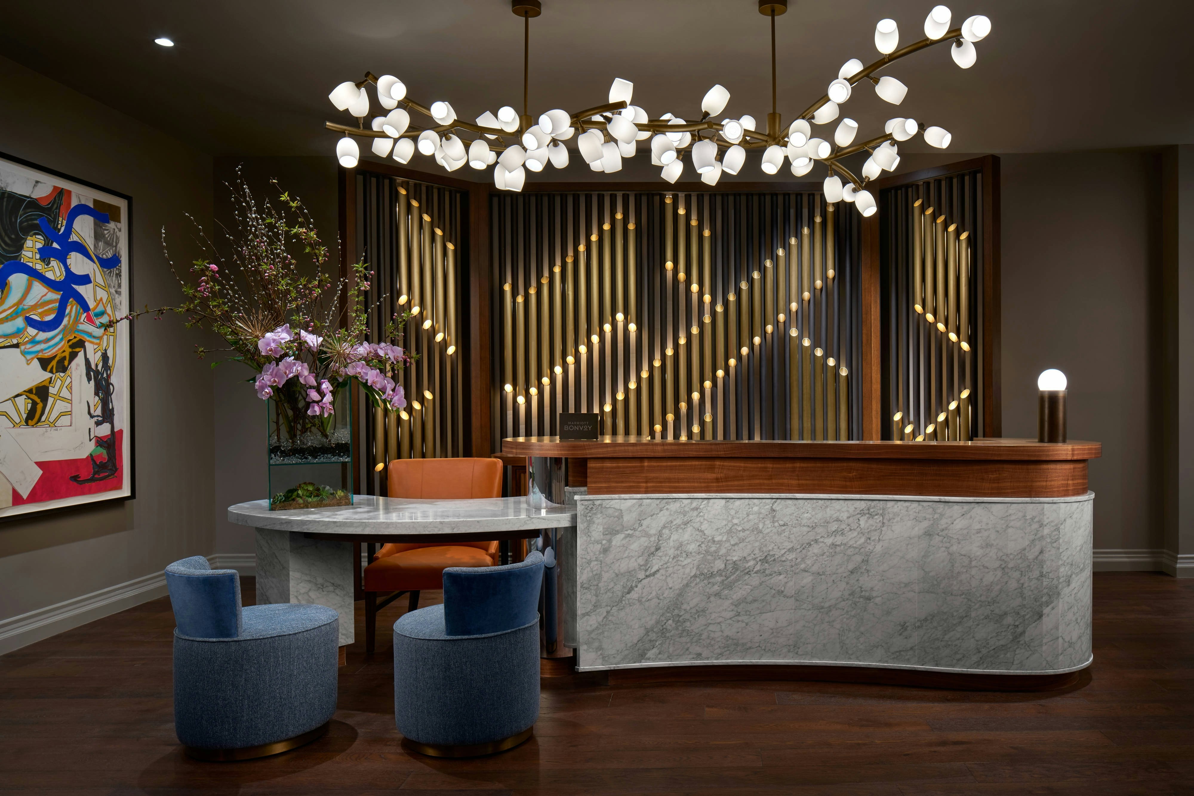 Lobby at The Opus Westchester, Autograph Collection, WHITE PLAINS - NY