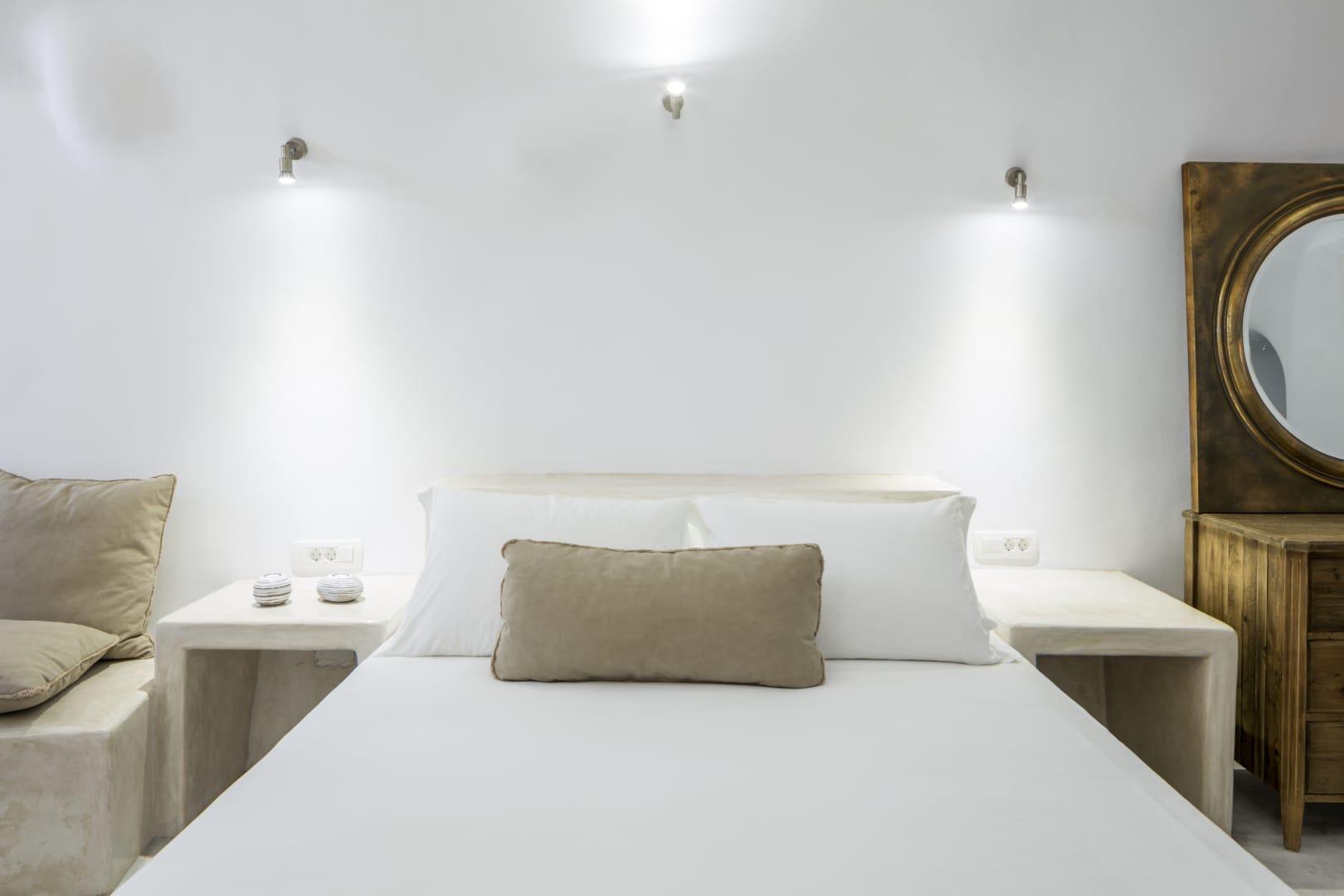 Interior, Aegean, Magic, Villa, Queen Bed, Sea and Caldera View, Plunge Pool