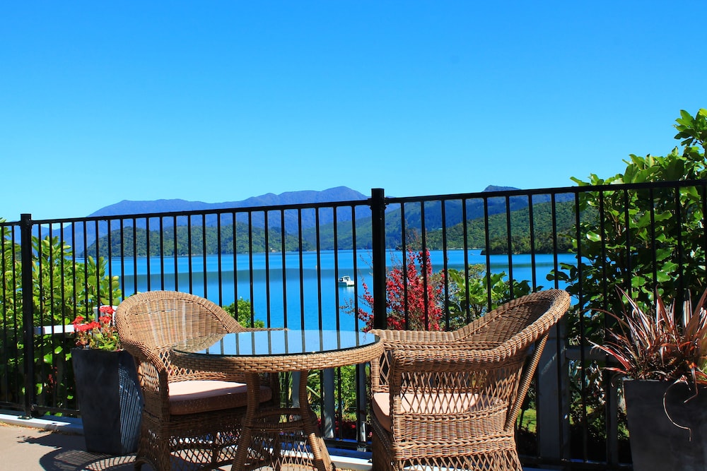 Lobby at The Portage Resort, Portage