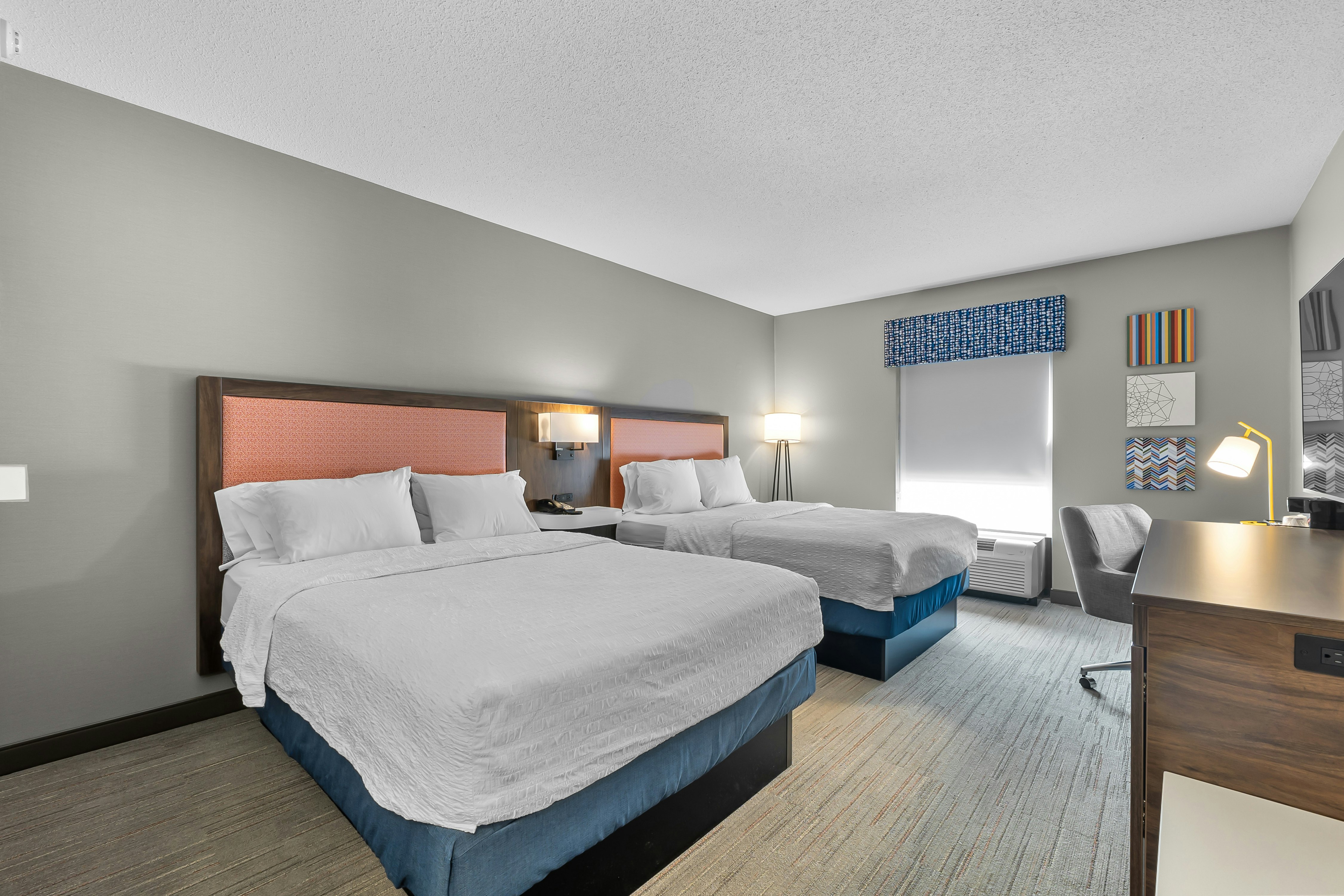غرفة بسريرين كوين، Hampton Inn & Suites St. Louis/South I-55 Mo 2/4