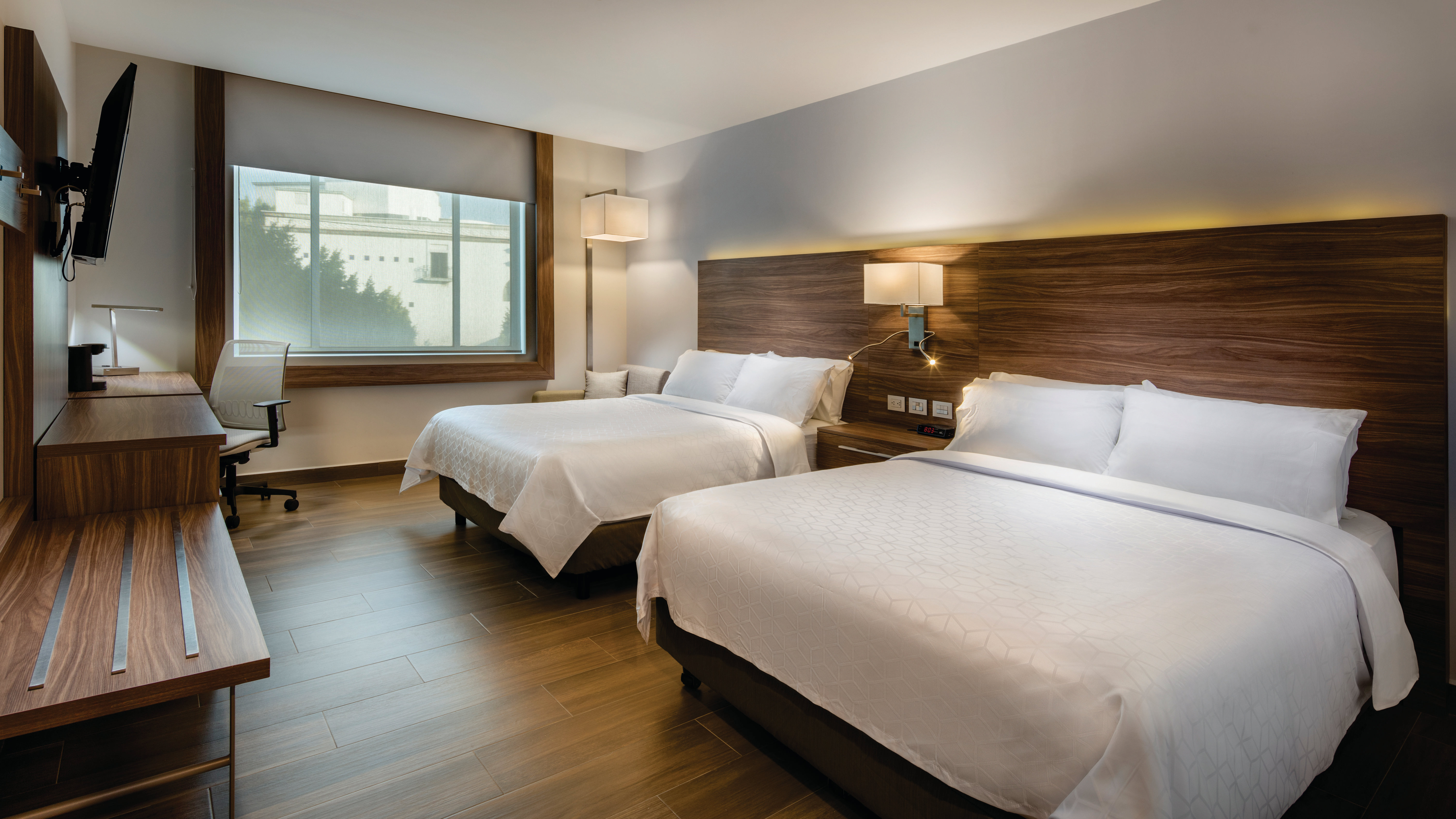 Room, 2 Double Beds, Volcano View