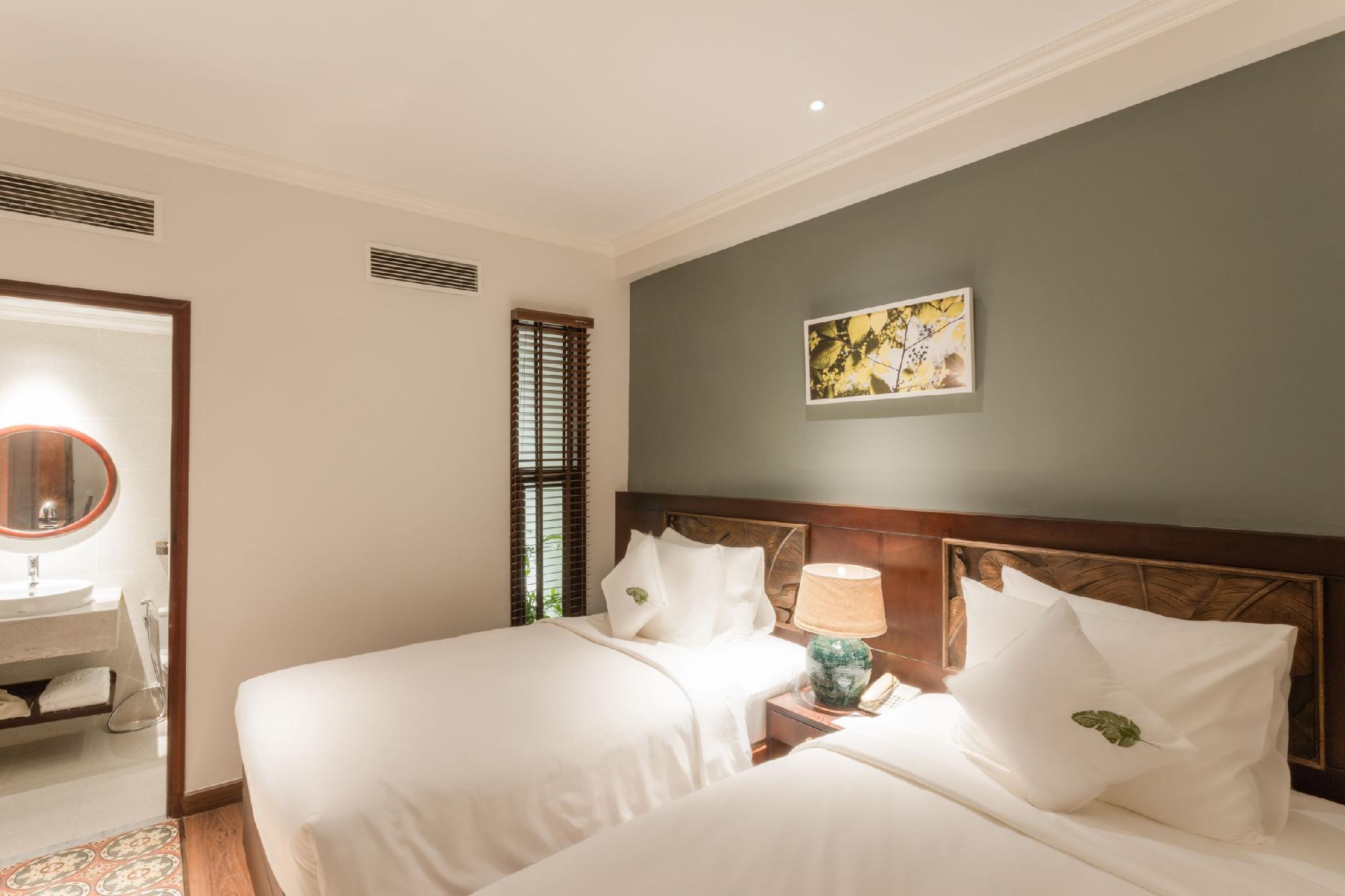 Twin Beds, No Window