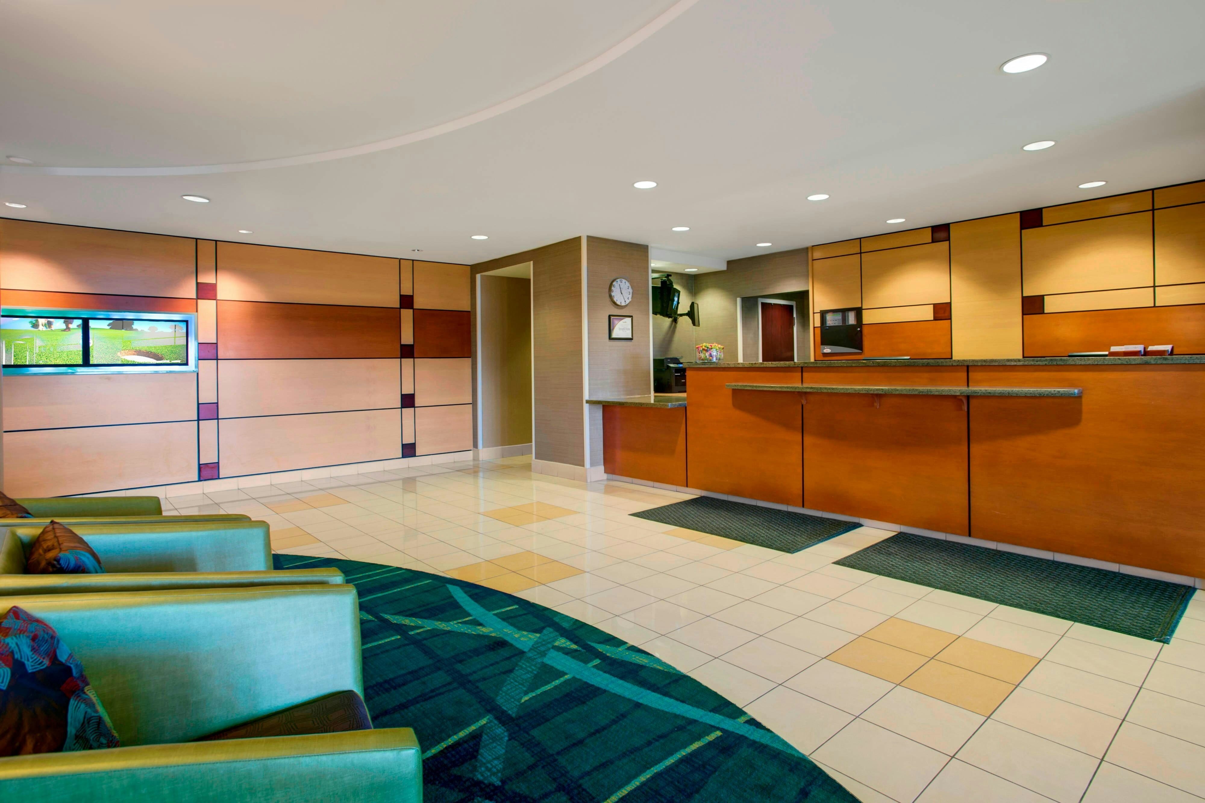 Lobby at SpringHill Suites by Marriott Omaha East/Council Bluffs, IA, COUNCIL BLUFFS - IA