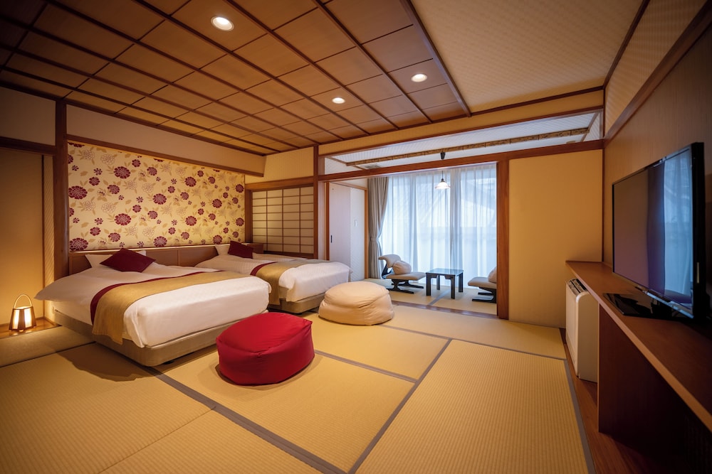 Japanese, Modern, Twin Beds