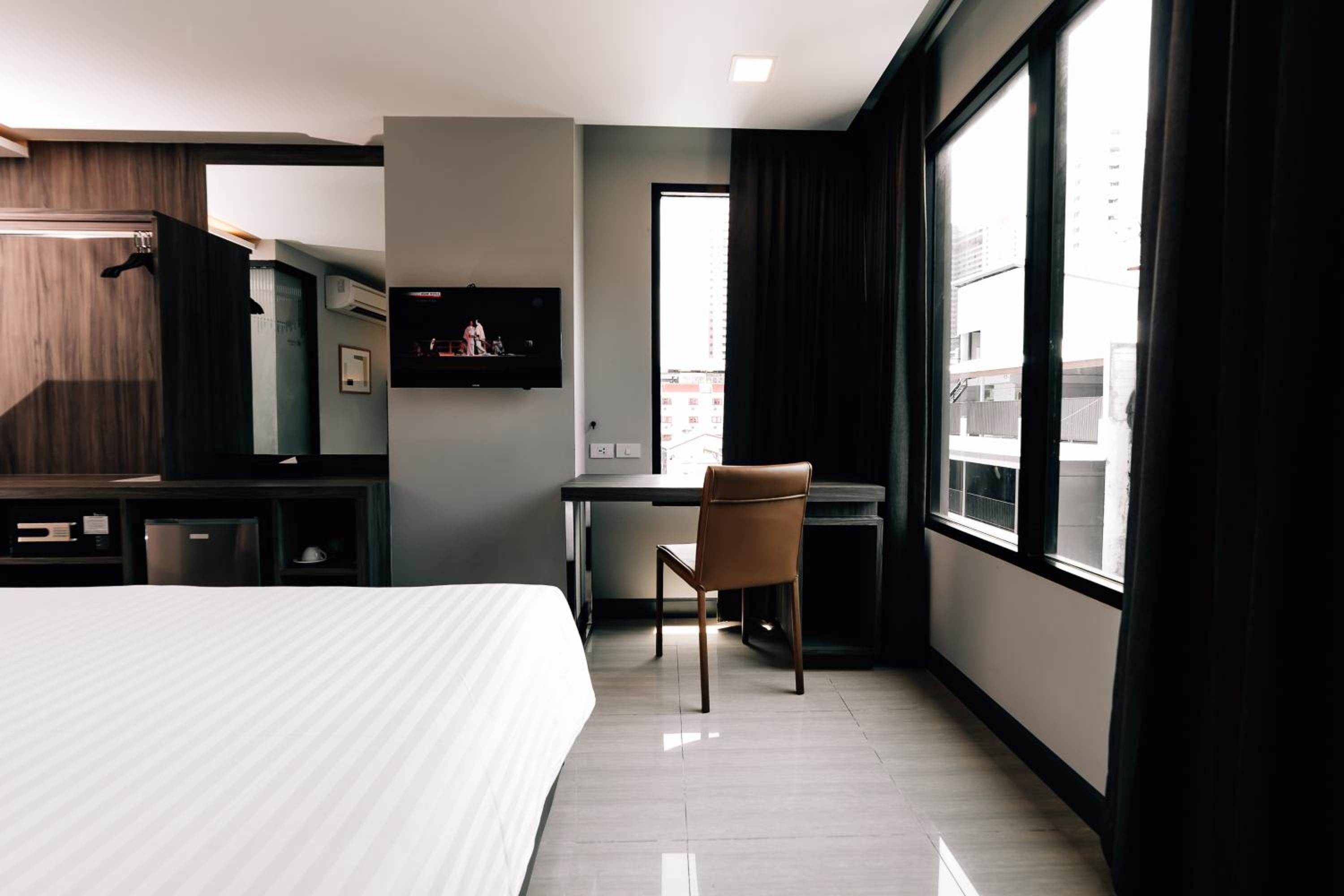 غرفة عصرية ديلوكس بسرير مزدوج أو سريرين منفصلين، SPENZA HOTEL 7/10
