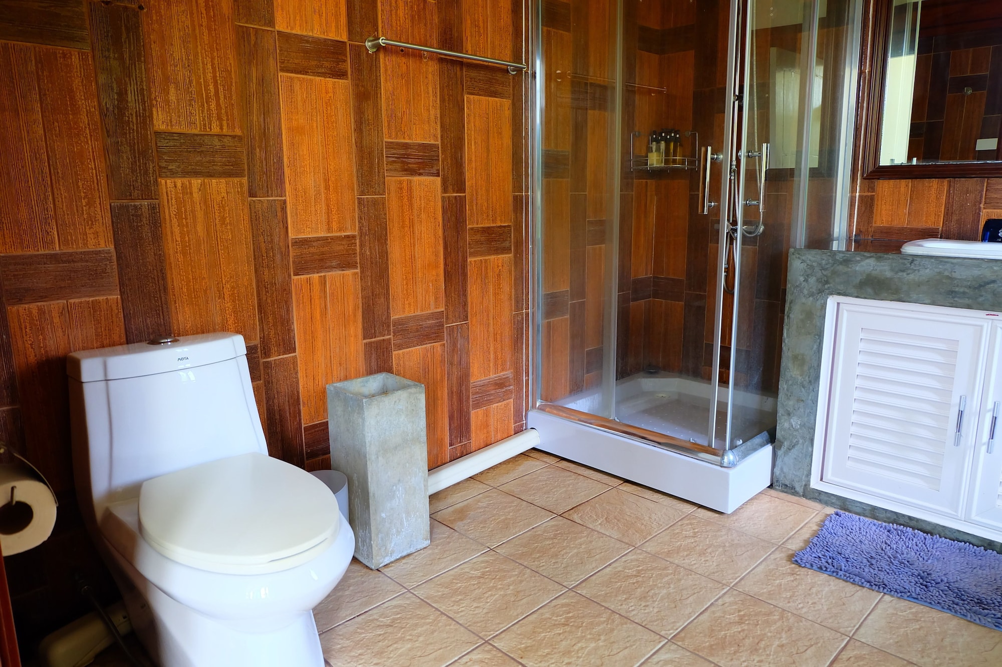 غرفة ديلوكس بسريرين مزدوجين بإطلالة على الحديقة بغرفتي نوم، Villa Franjipani Maerim 10/10
