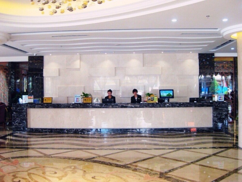 Lobby at Greentree Inn Xizhou Fanshi County Bus Station Hotel, XINZHOU