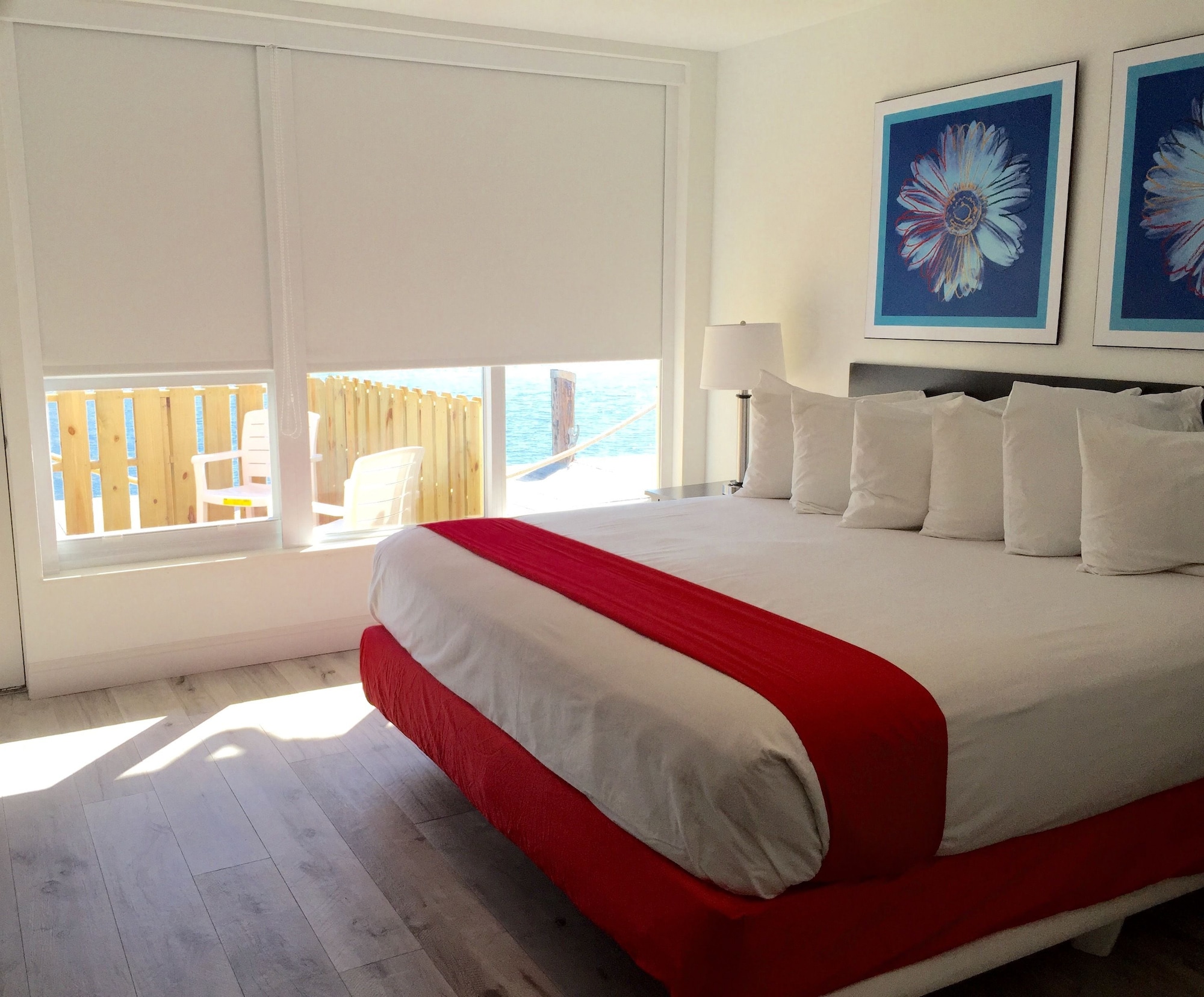 Superior, King Bed, Water View, Patio