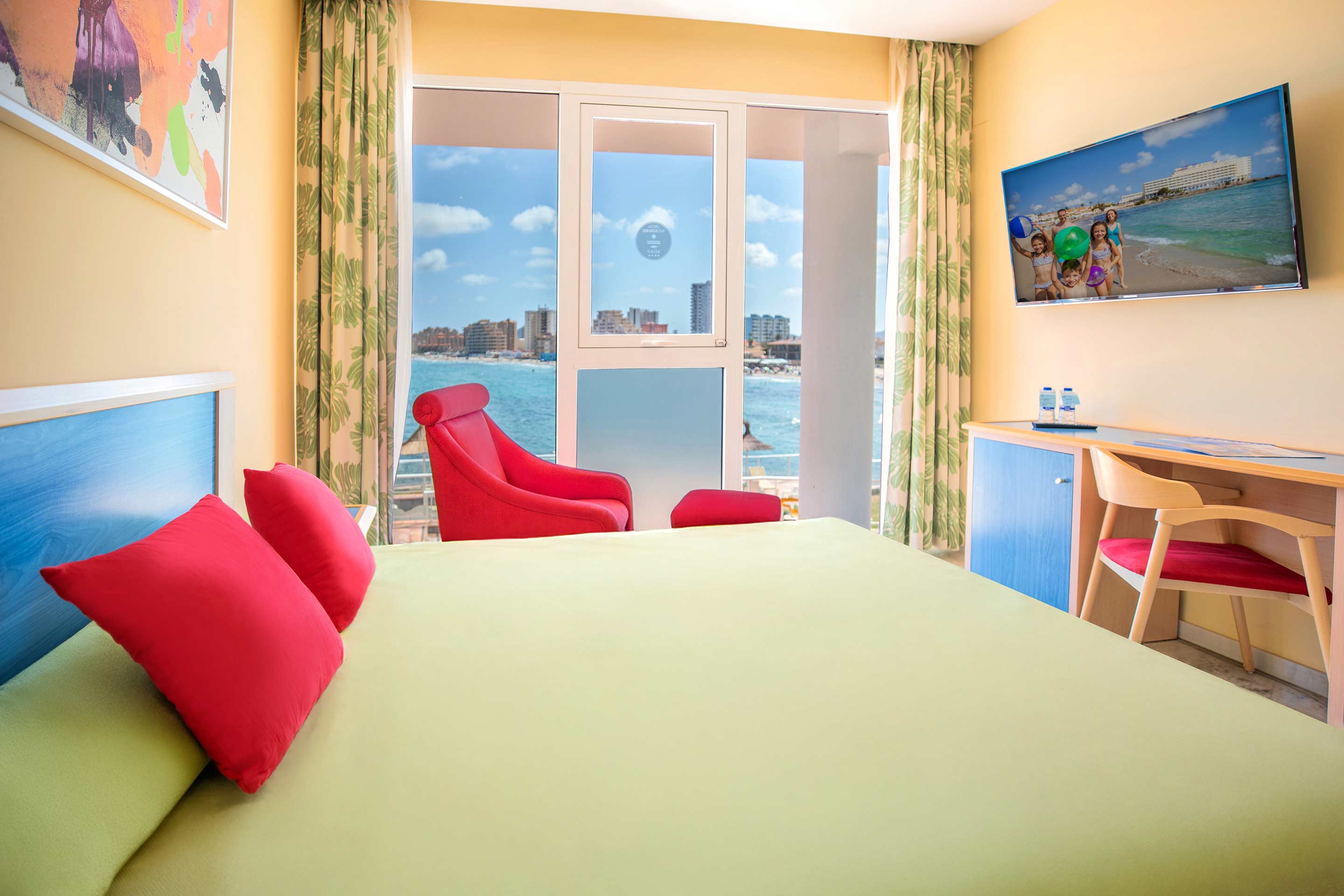 غرفة بسريرين منفصلين، Hotel Servigroup Galua 9/10