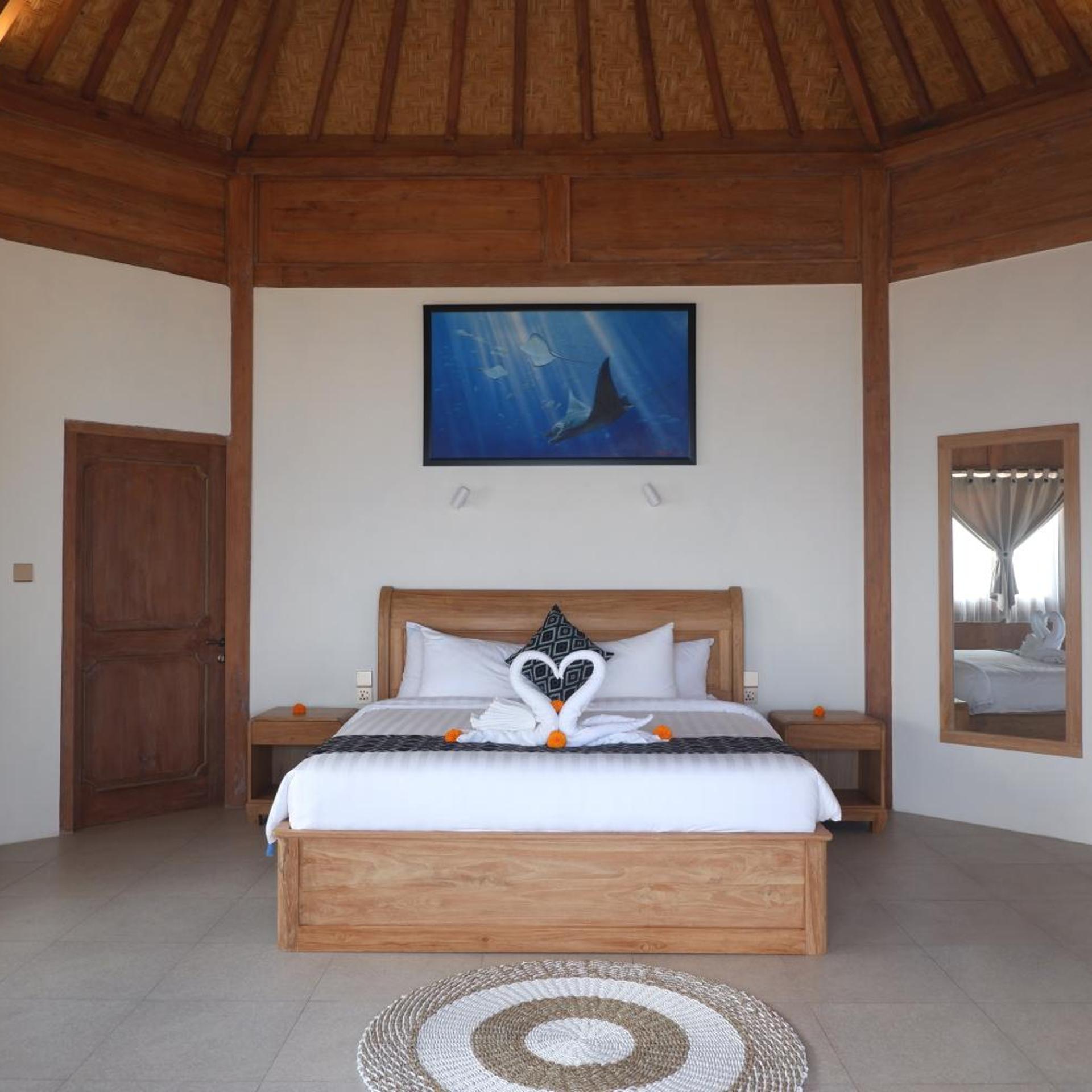 Grand, Deluxe, Bungalow, Double Bed, Beach Front