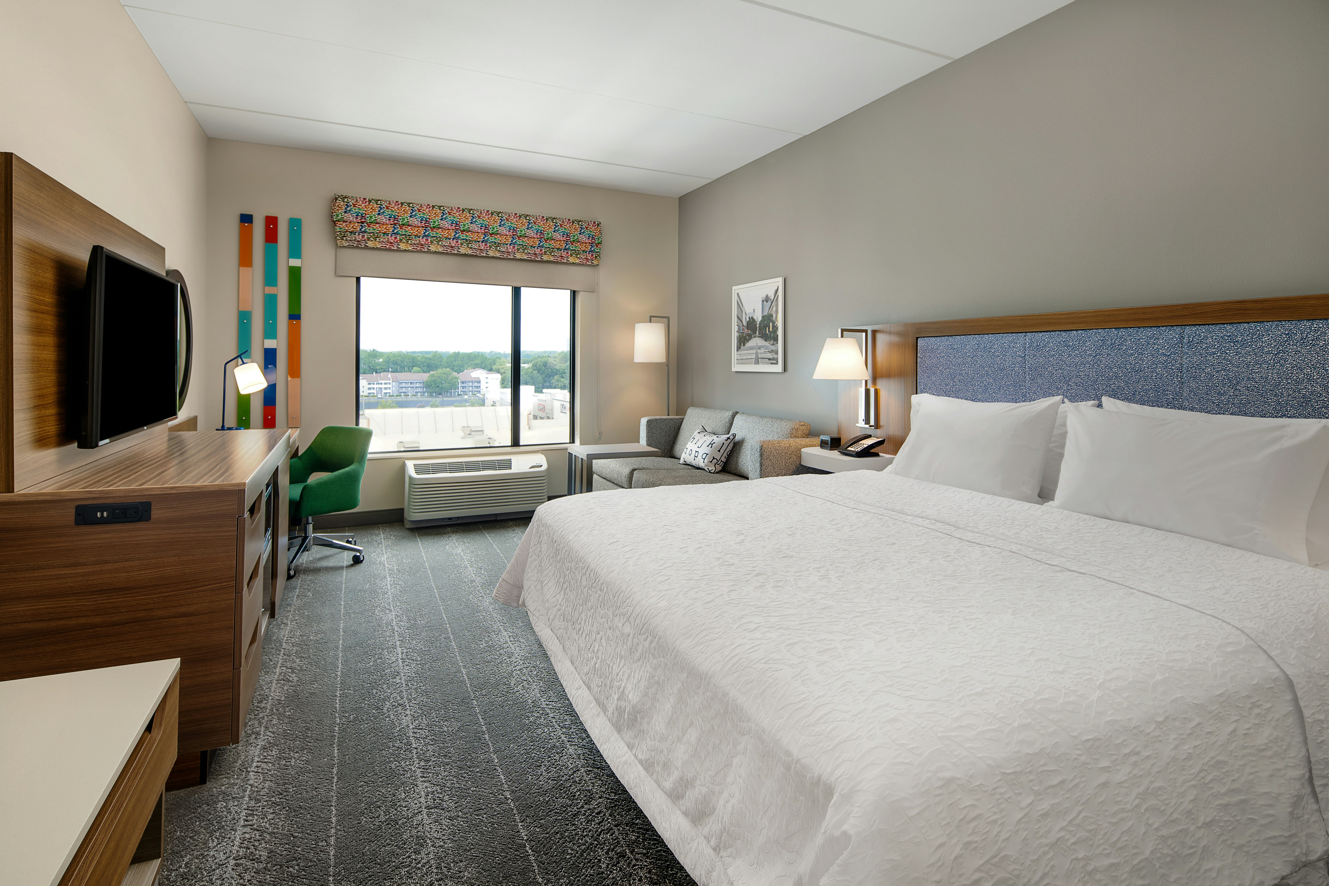 ROOM, KING BED, SOFA