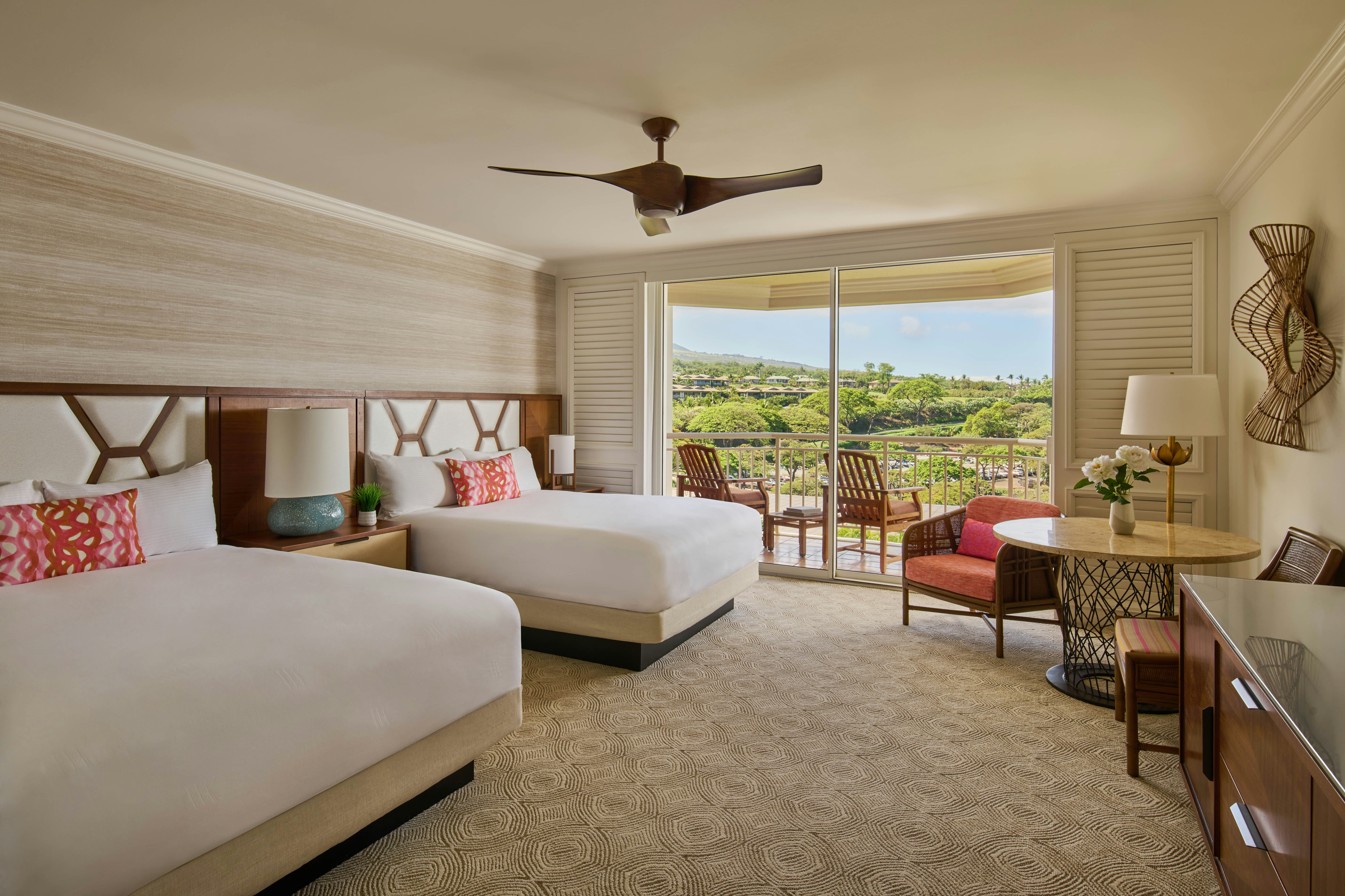 ROOM, 2 QUEEN BEDS, TERRACE VIEW