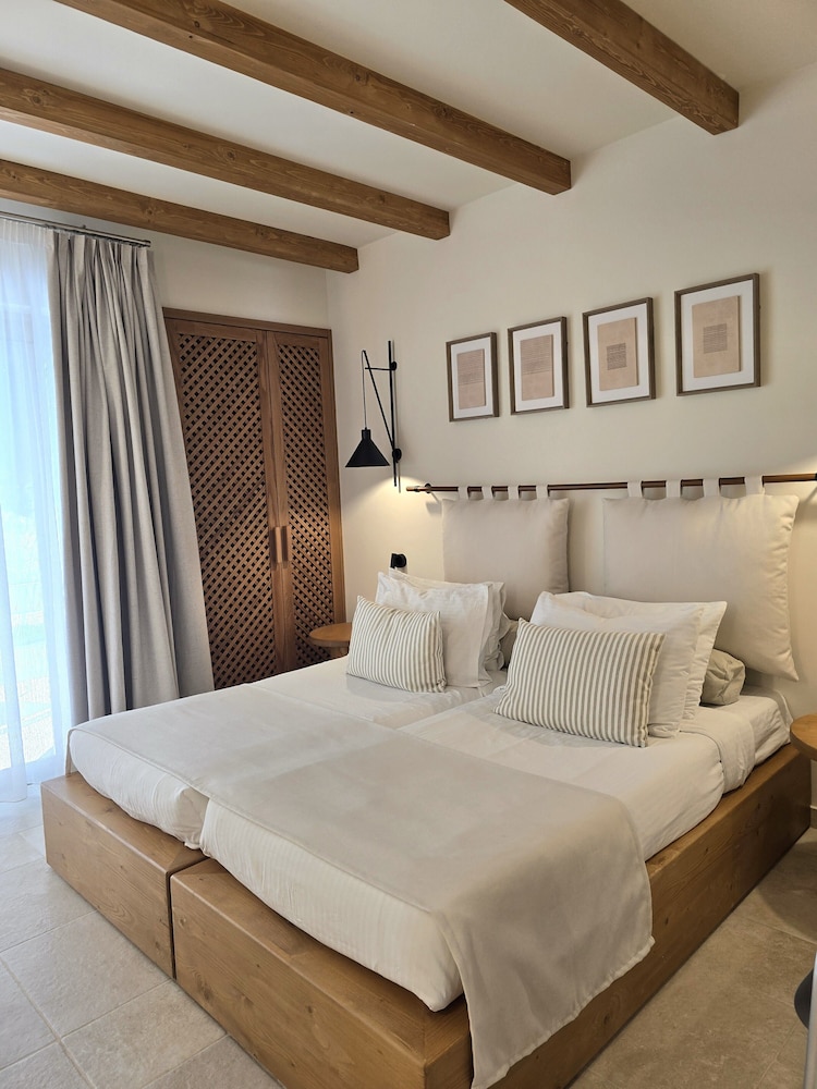 شقة بسريرين منفصلين مع سرير سحّاب إضافي مع أريكة، Aegean Houses 8/10