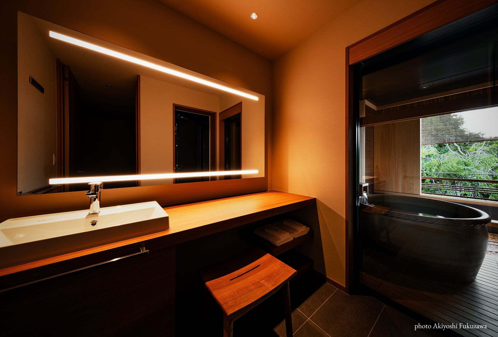 Luxury, Suite, Semi Outdoor Bath, Main Building