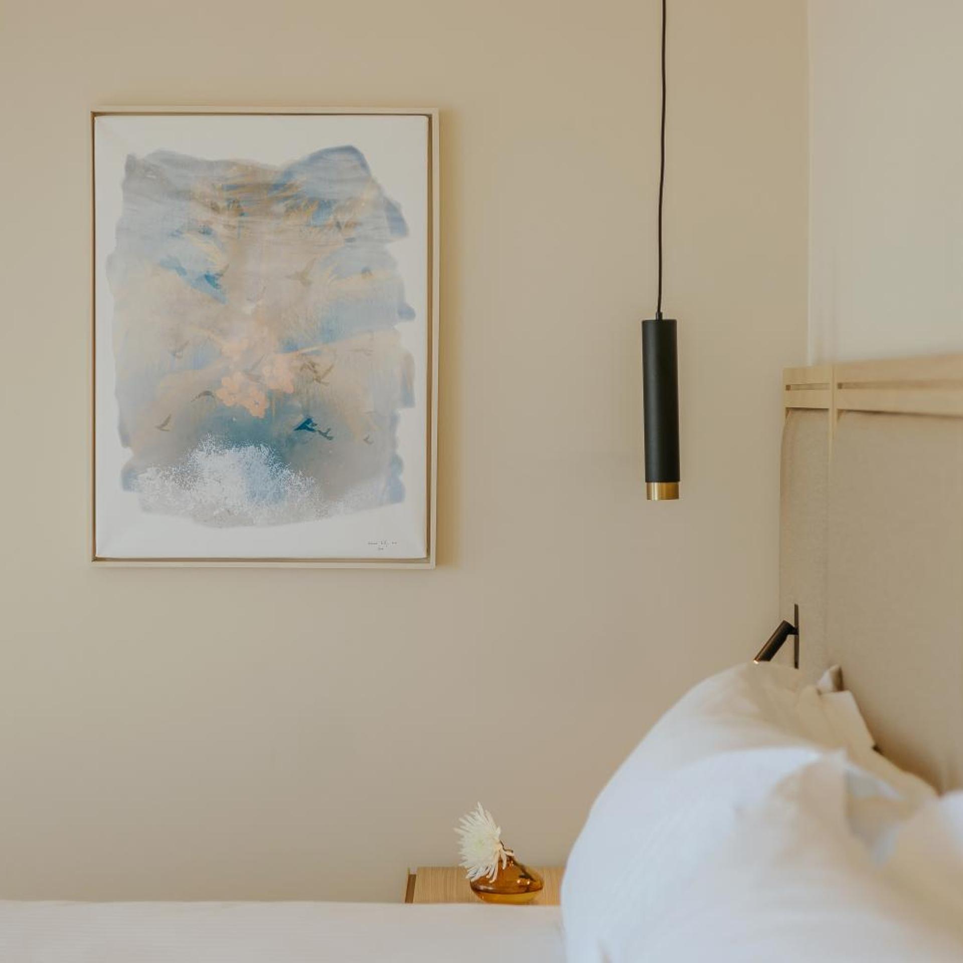 Room, Double or Twin Bed, Side Sea View
