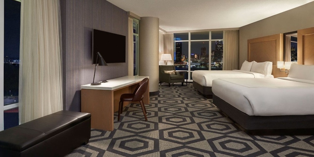 Room, 2 Double Beds, Bay View, Augustus Tower
