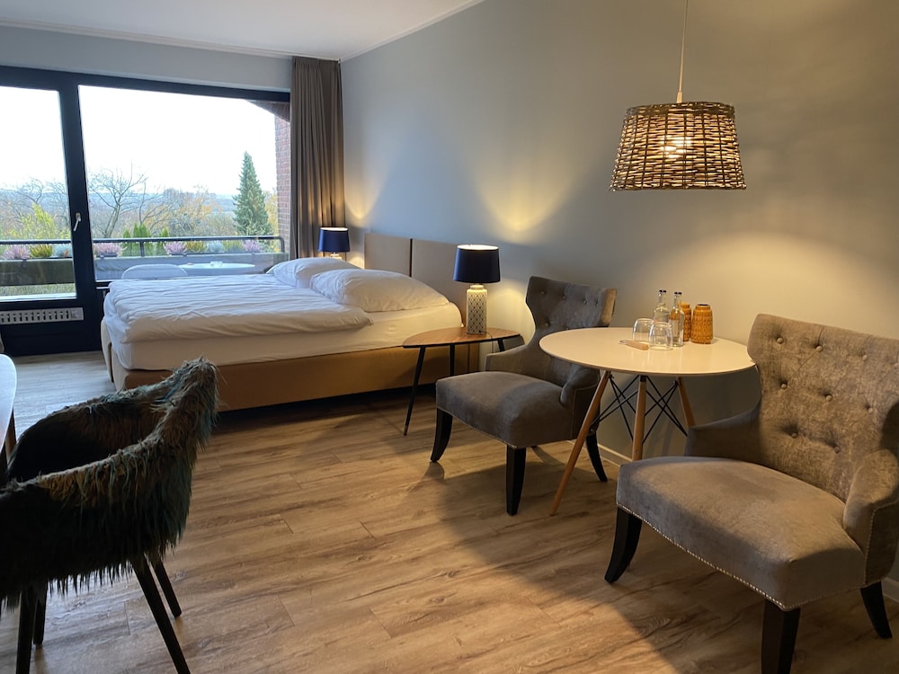 غرفة مفردة بسريرين منفصلين، Das Hotel Ostseeblick 6/8