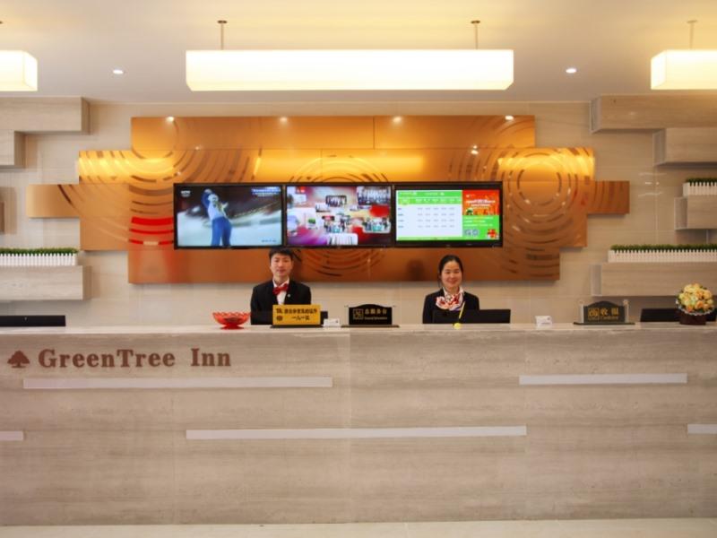 Lobby at GreenTree Inn Heze Train Station Hotel, Heze