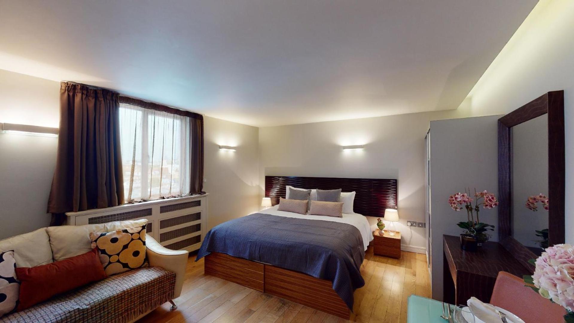 1 Bedroom, Open Plan, Large