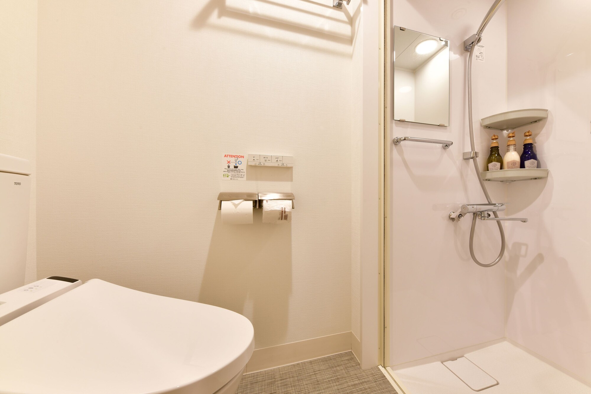 Double with Shower Booth Non Smoking، Vessel Inn Sakae Ekimae 8/8