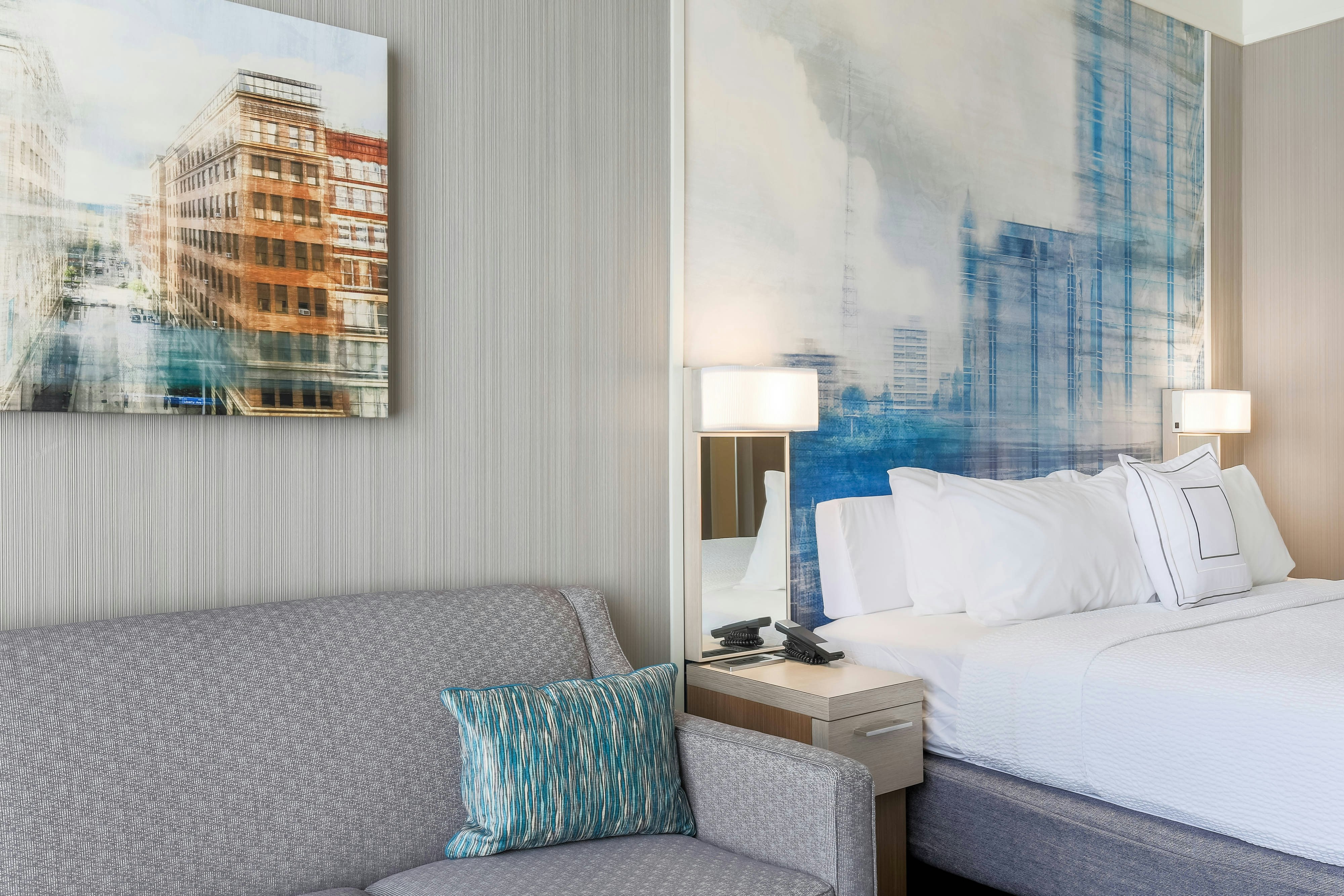 غرفة، Courtyard by Marriott Pittsburgh Downtown 3/7
