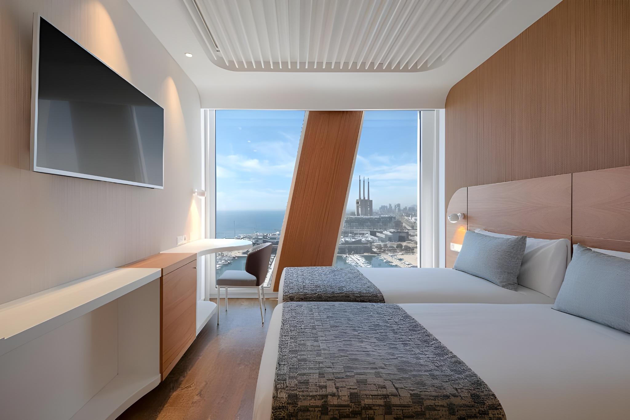 Standard, Double or Twin Bed, Sea View