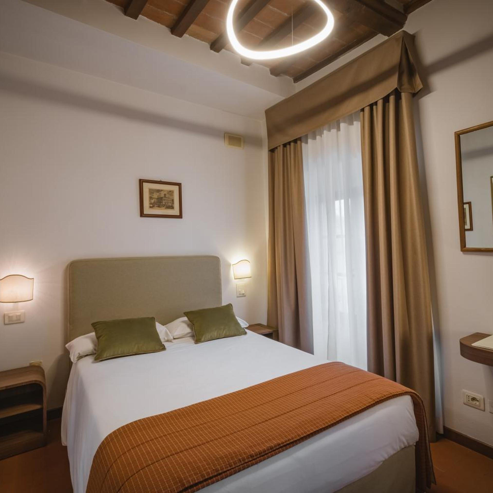 غرفة اقتصادية بسرير مزدوج أو سريرين منفصلين، Hotel Villa Montegranelli 4/7