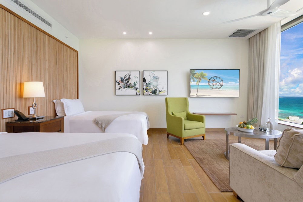 Tower, Deluxe, 2 Double Beds, Ocean View, Sofa, Merry Wing