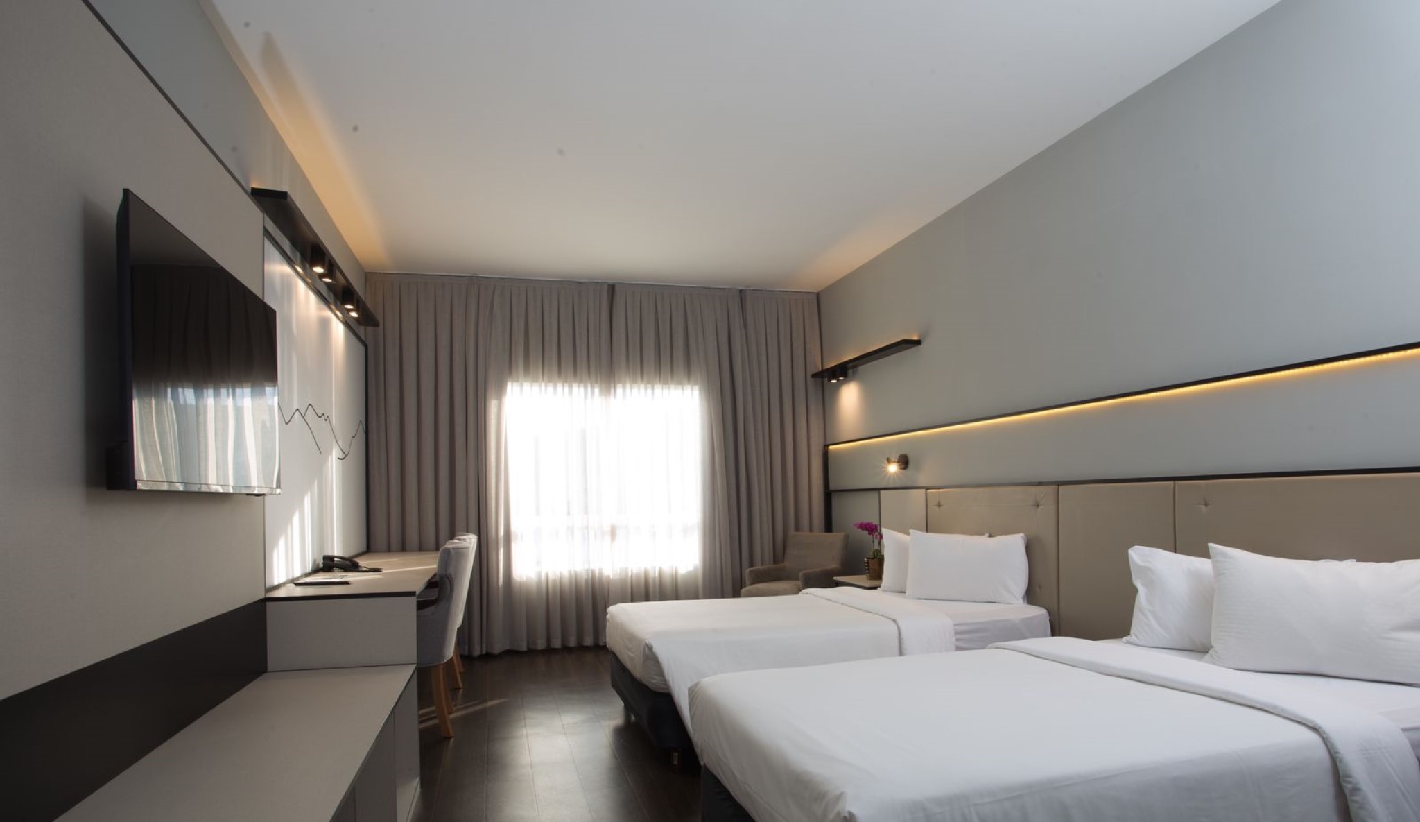 LUXURY, SUITE, TWIN BEDS