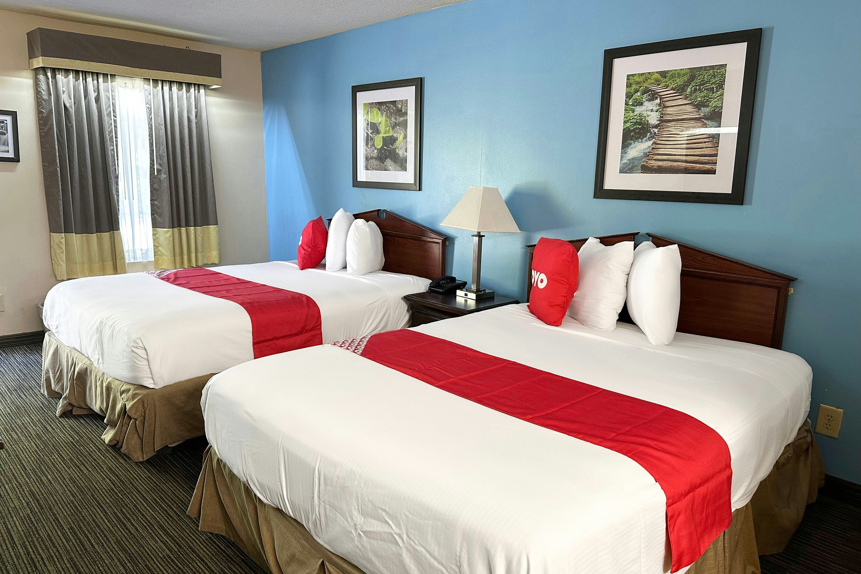 غرفة بسريرين كوين، Bonita Lakes Inn by Capital O Meridian I20 6/10