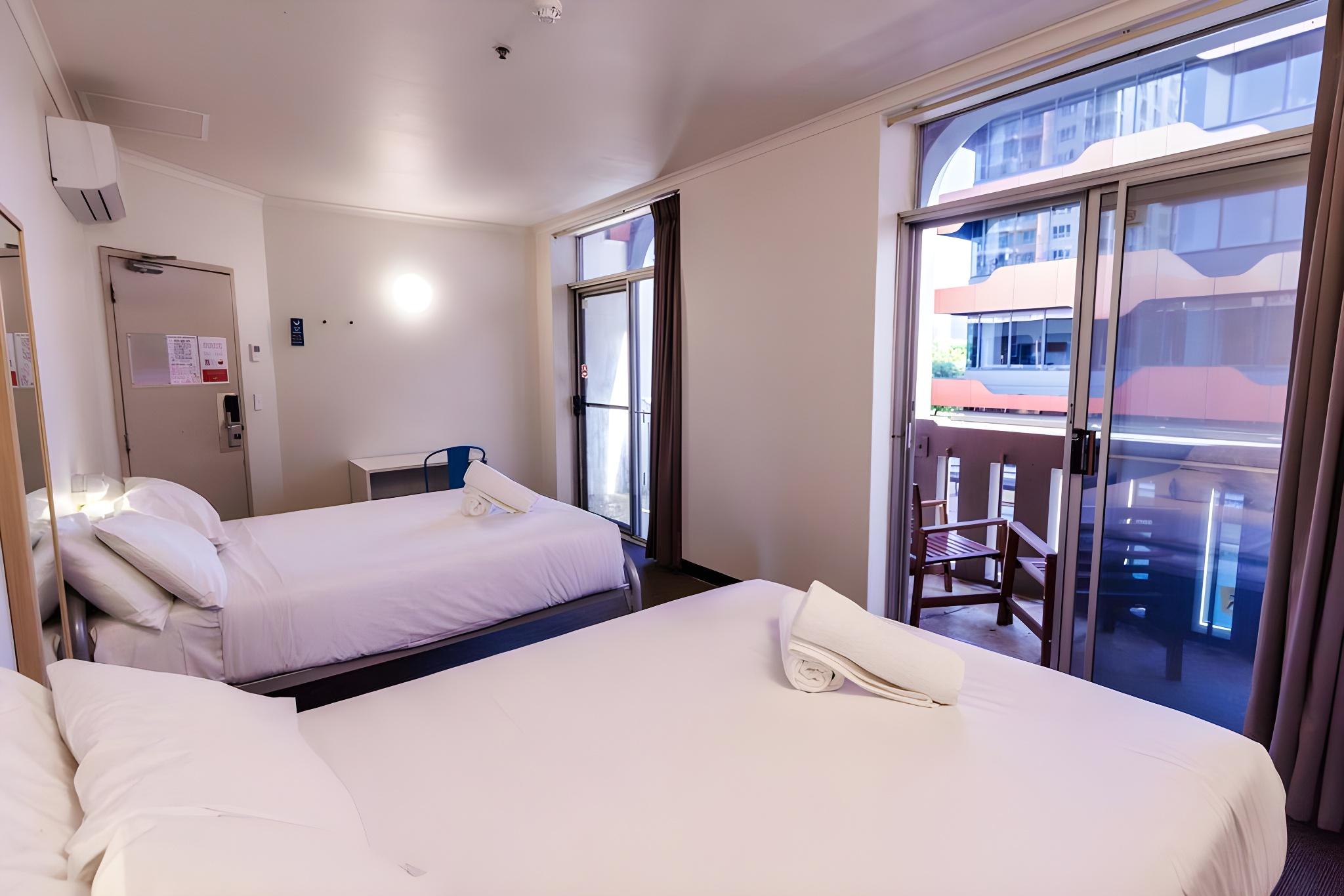 Plus, Single, Double Bed, Shared Bathroom, Balcony