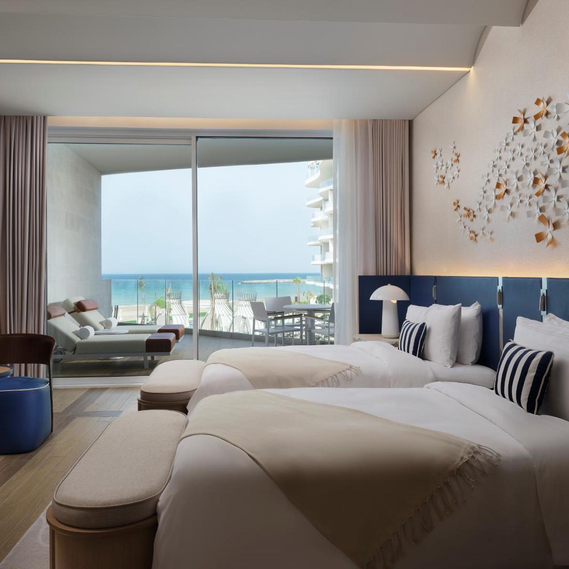 2 Bedrooms, Duplex, Palm, Suite, Sea View, Balcony