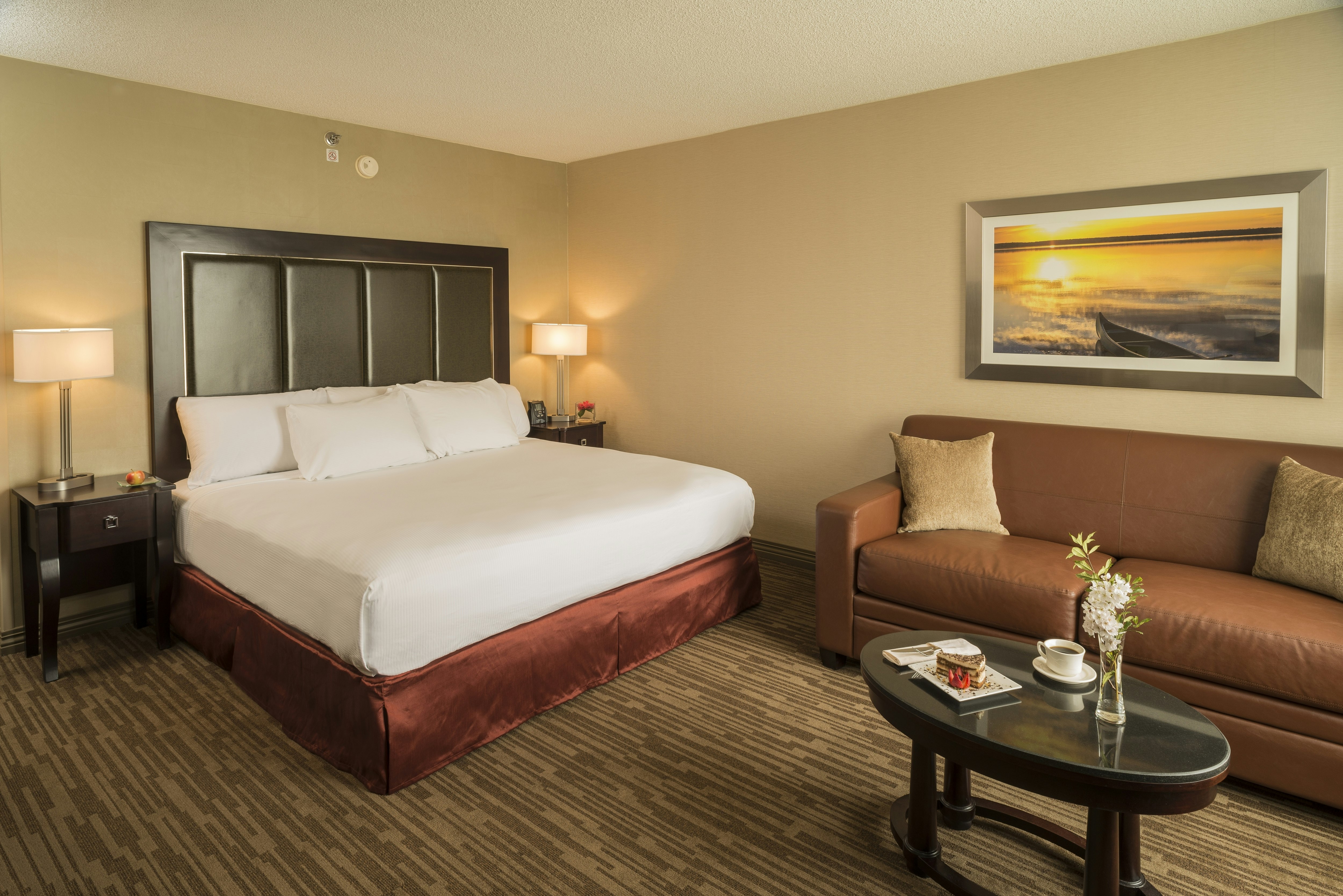 ROOM, KING BED, SOFA