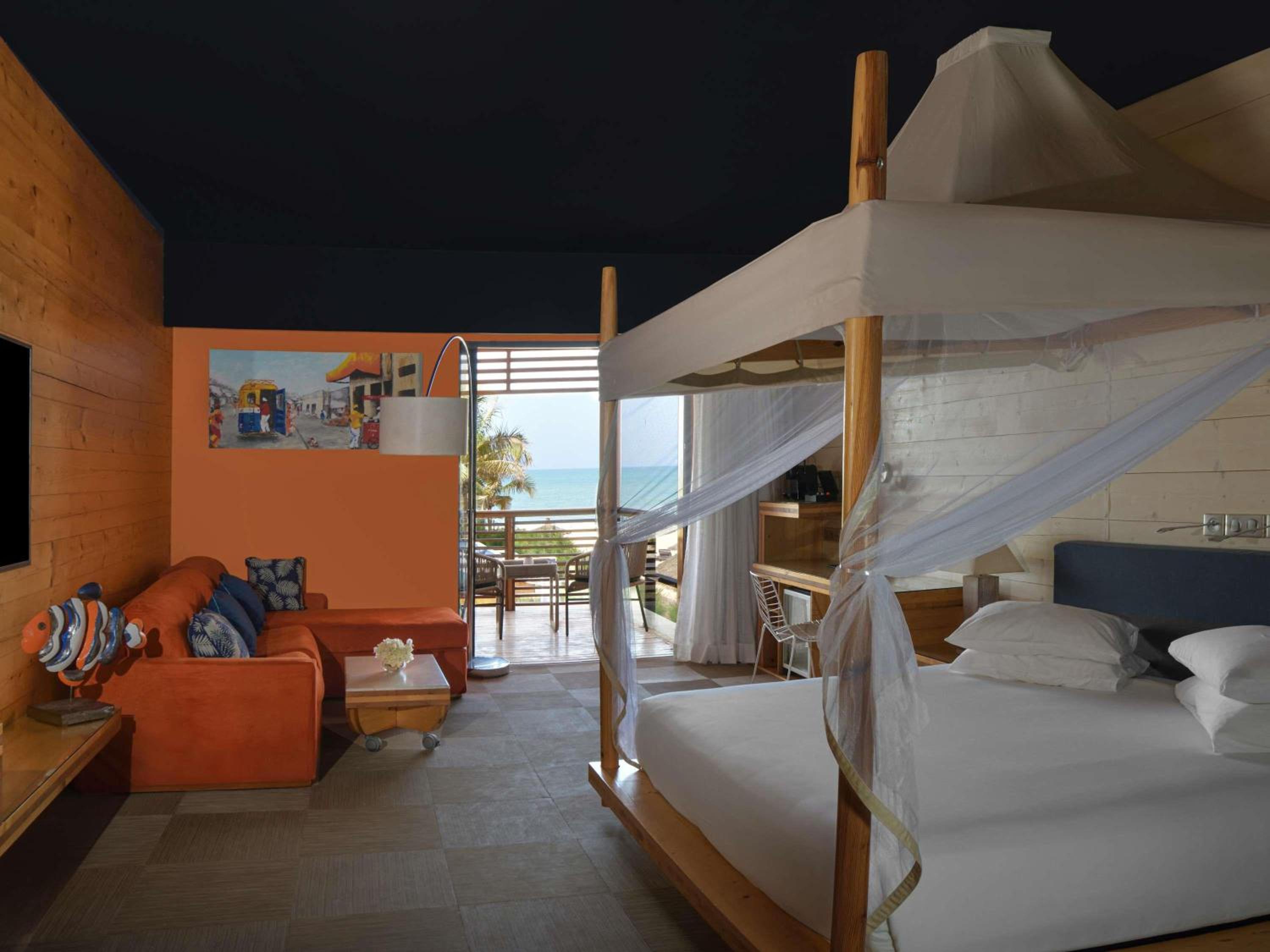 Bay Beach, Blue, Deluxe, Suite, Double Bed