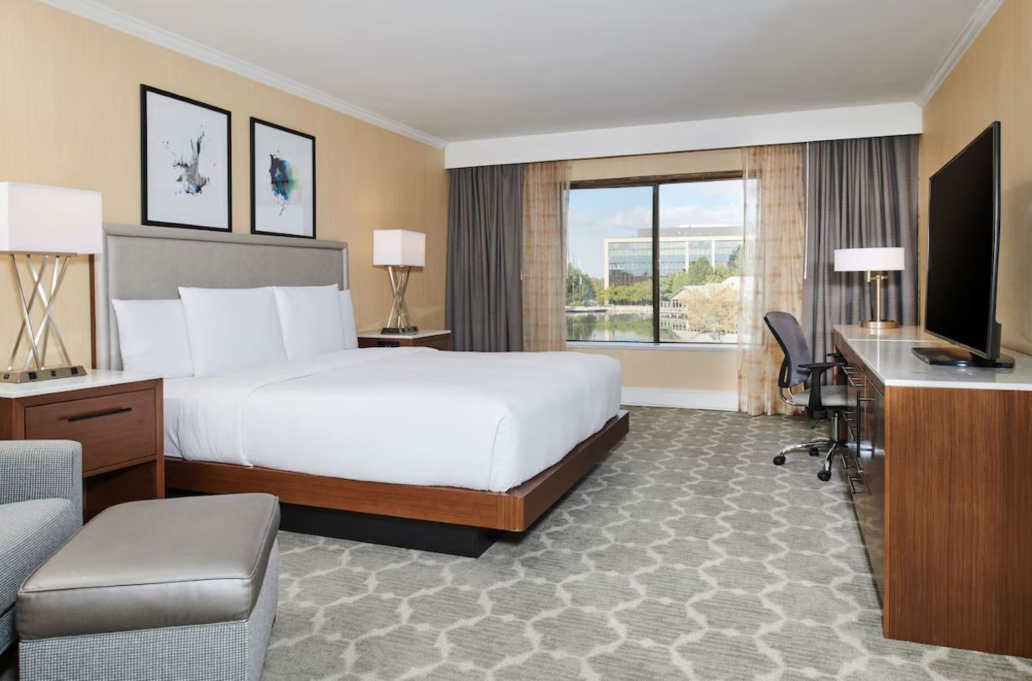BI LEVEL, SUITE, KING BED, LIVING AREA