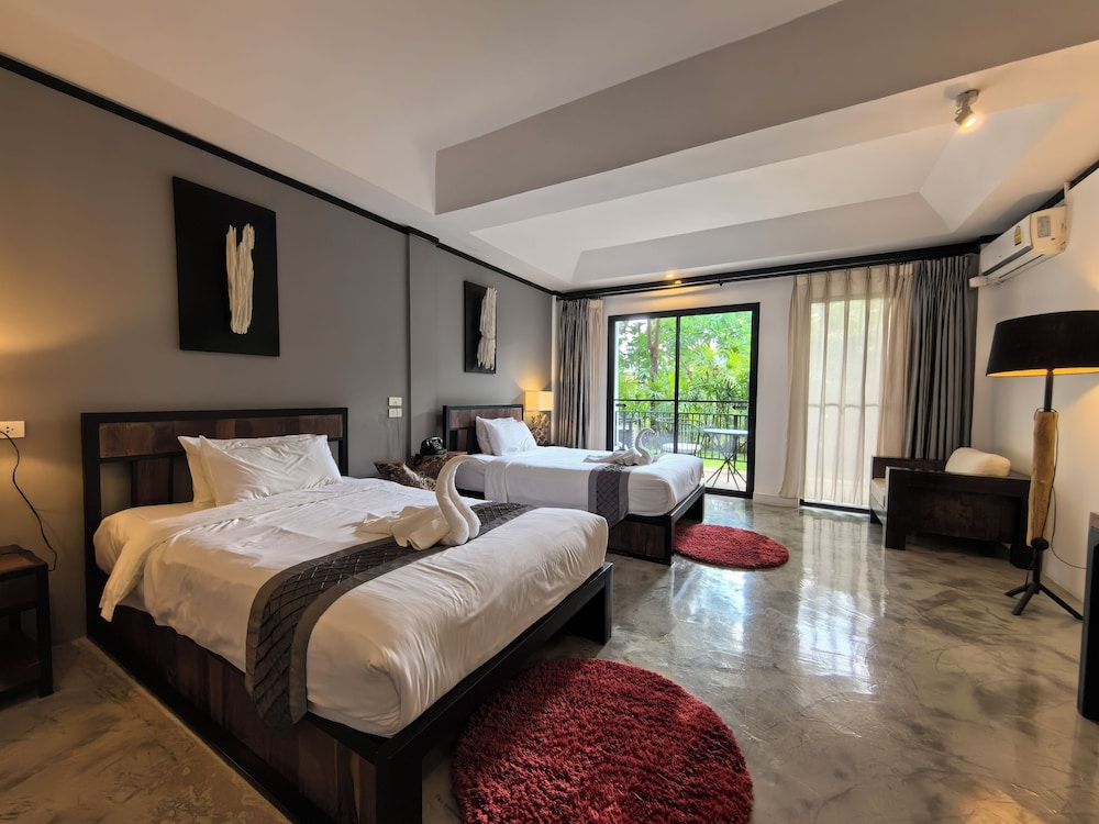 ROOM, TWIN BEDS, GARDEN VIEW, BALCONY