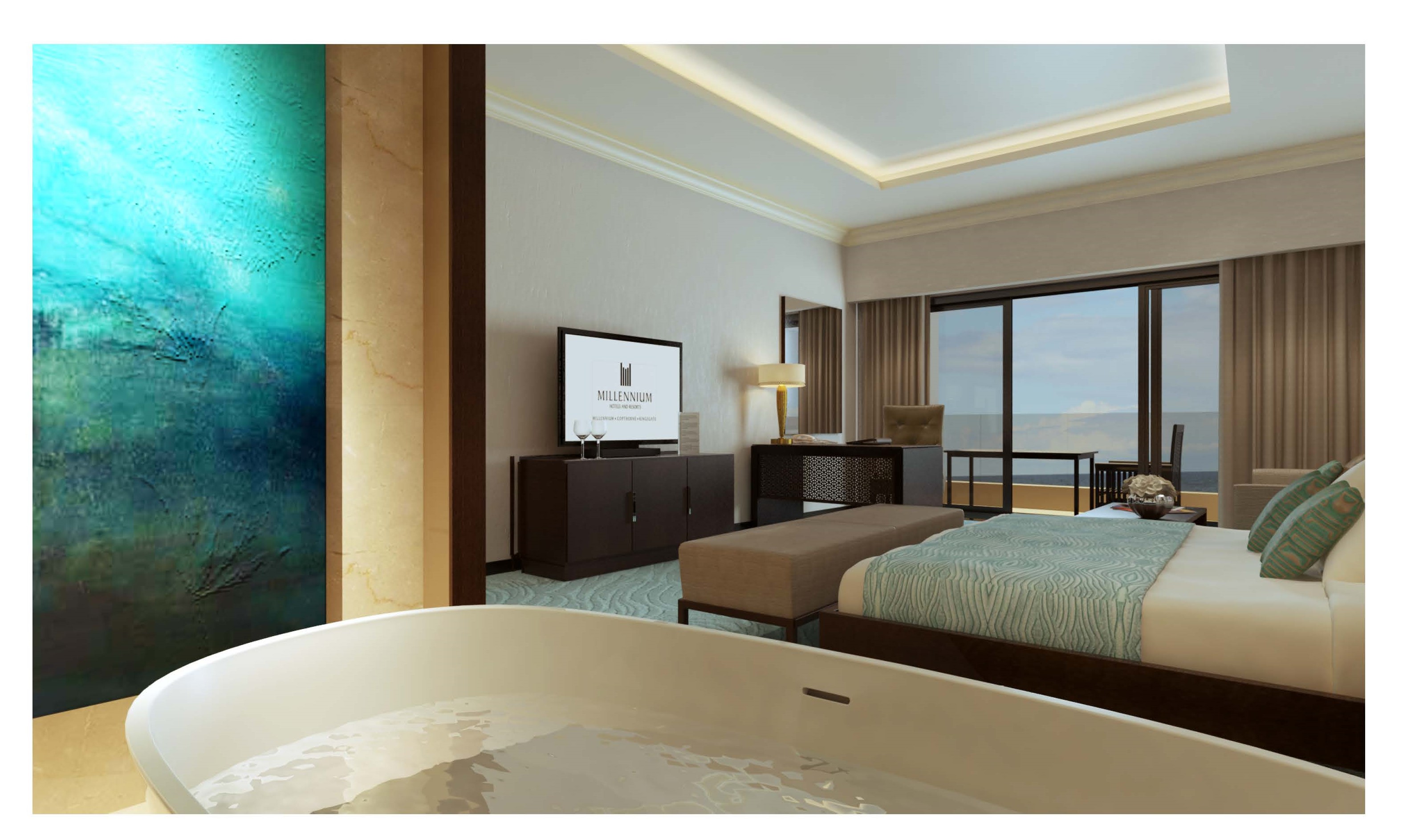 Executive Room with Twin Beds CM