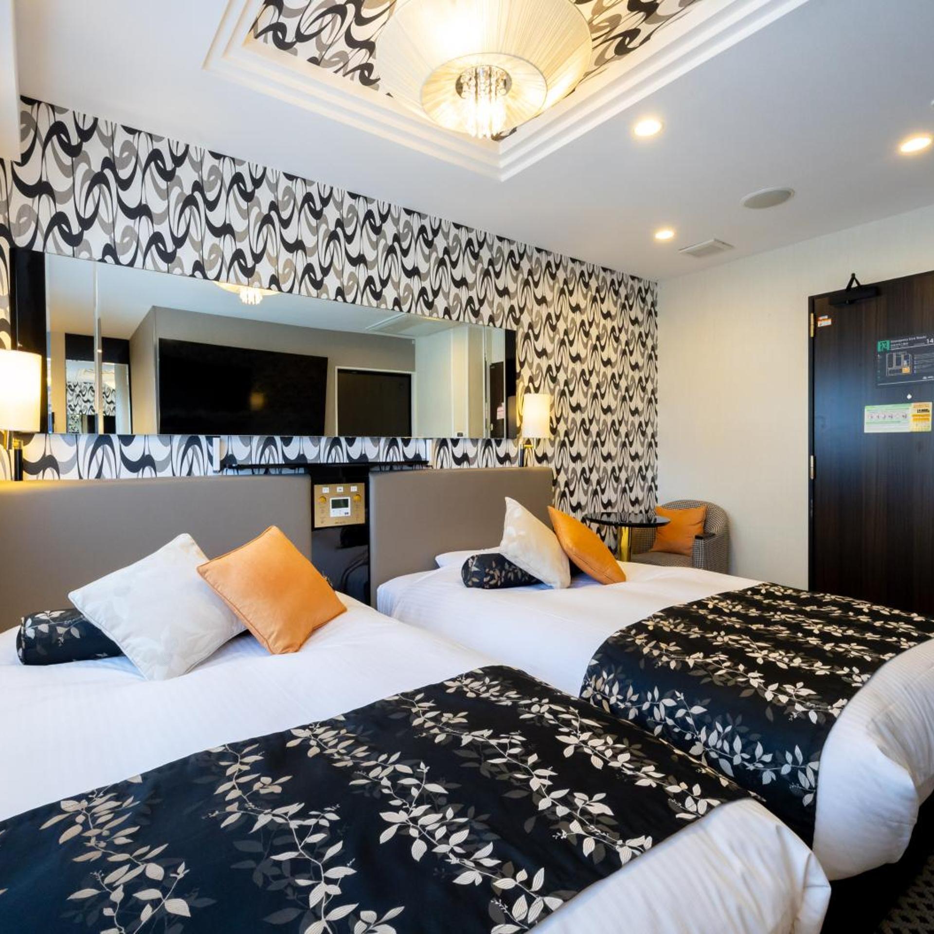 غرفة ديلوكس بسريرين منفصلين، APA Hotel Osaka Umeda 3/7