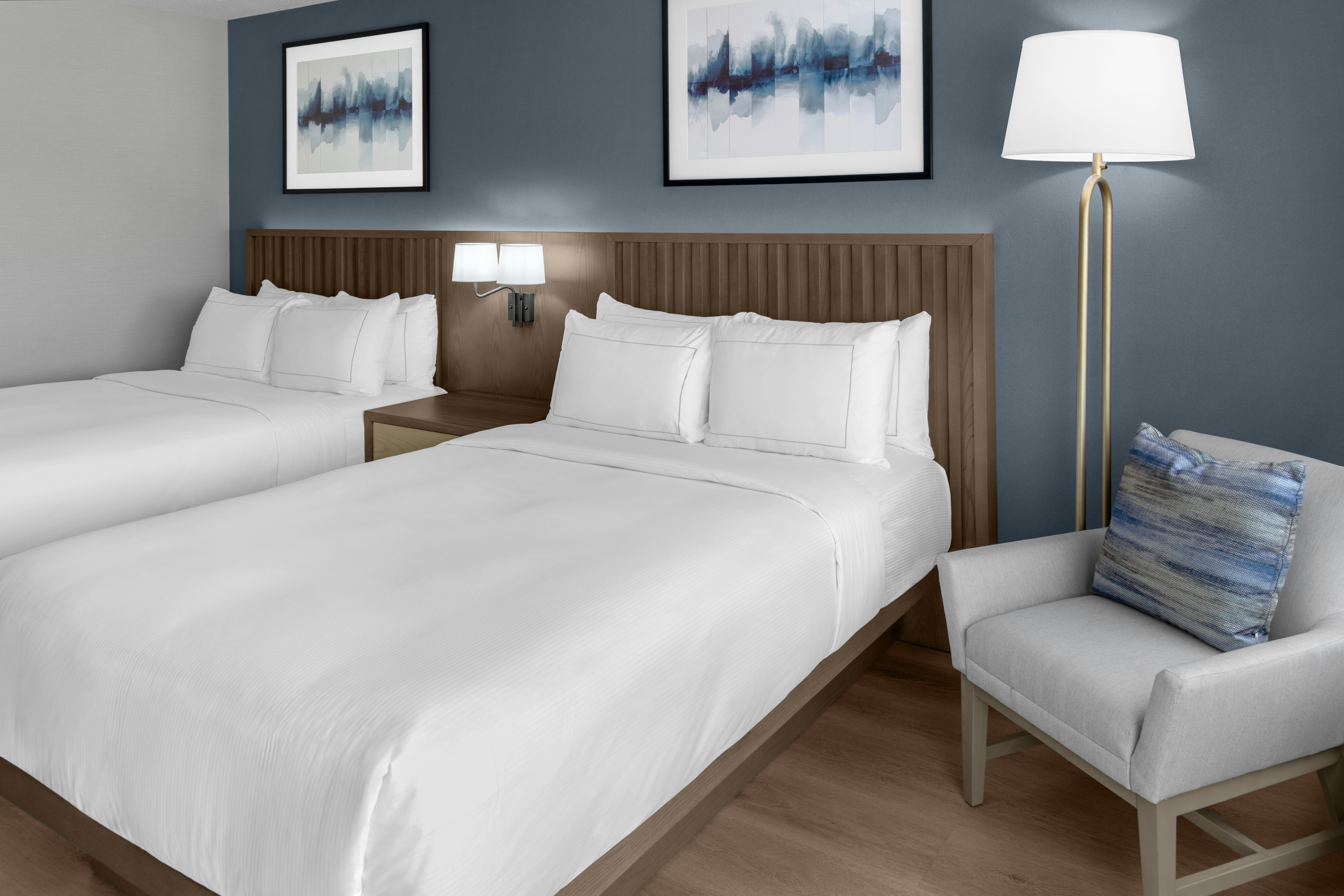 غرفة بسريرين مزدوجين لذوي الإعاقة، Doubletree By Hilton South Bend 2/5