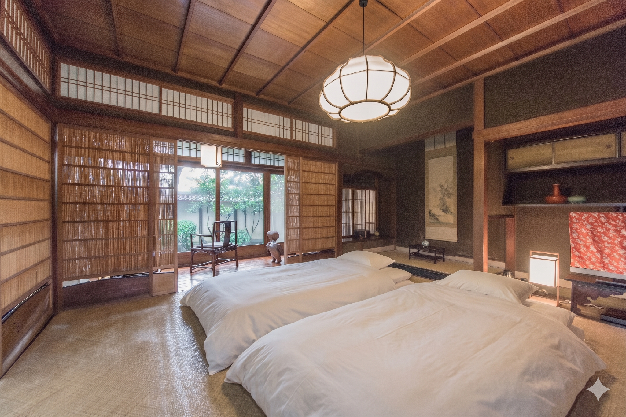 Japanese, Suite, 5 Futon Beds, Garden View, Outdoor Bath