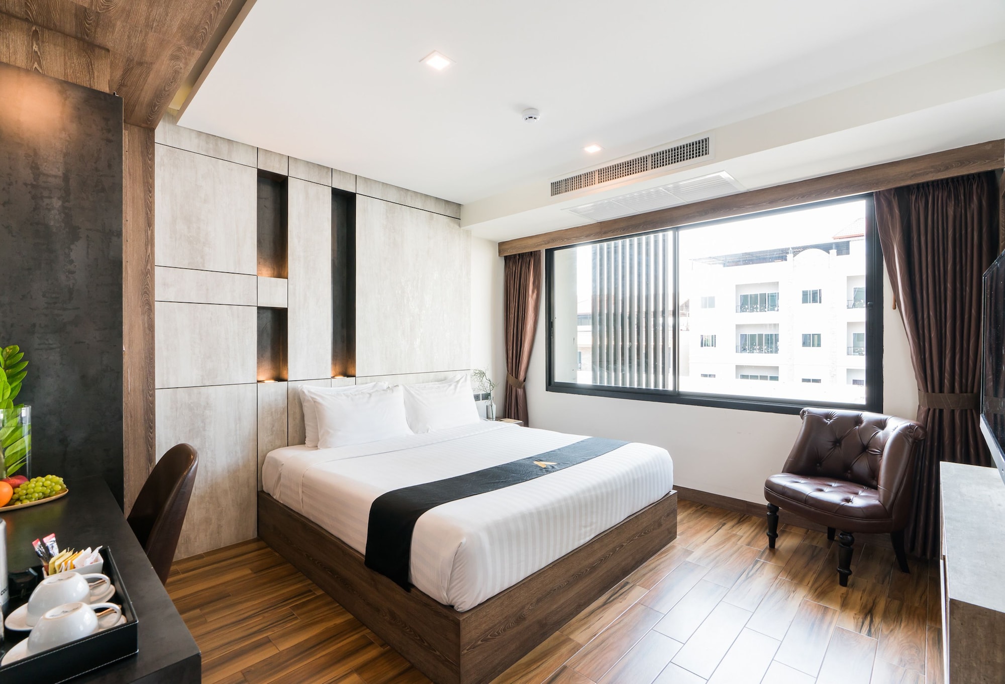 غرفة ديلوكس بسرير مزدوج، Acqua Hotel Pattaya 6/10