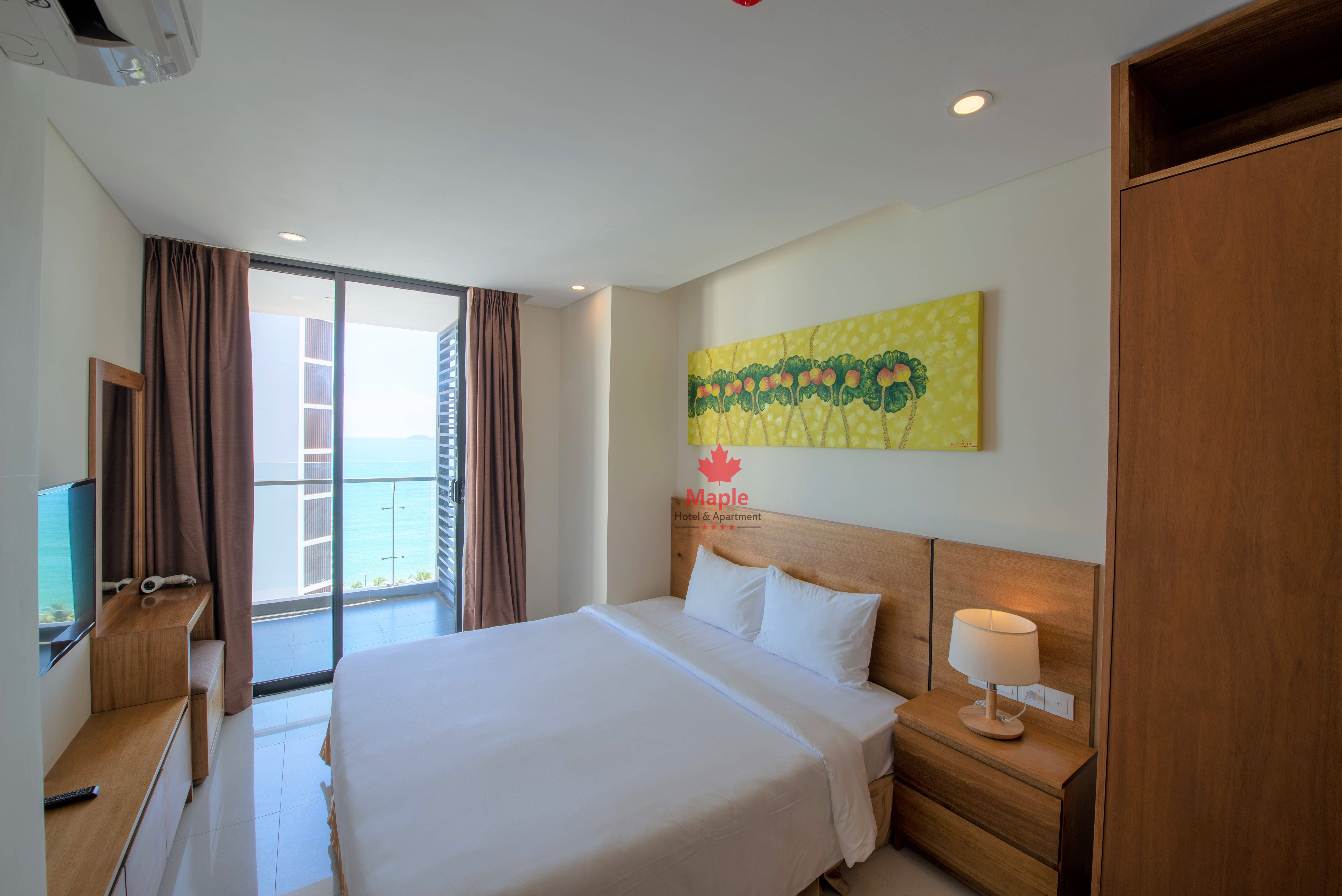 شقة بإطلالة على البحر بـ3 غرف نوم، Maple Hotel Apartment 3/5
