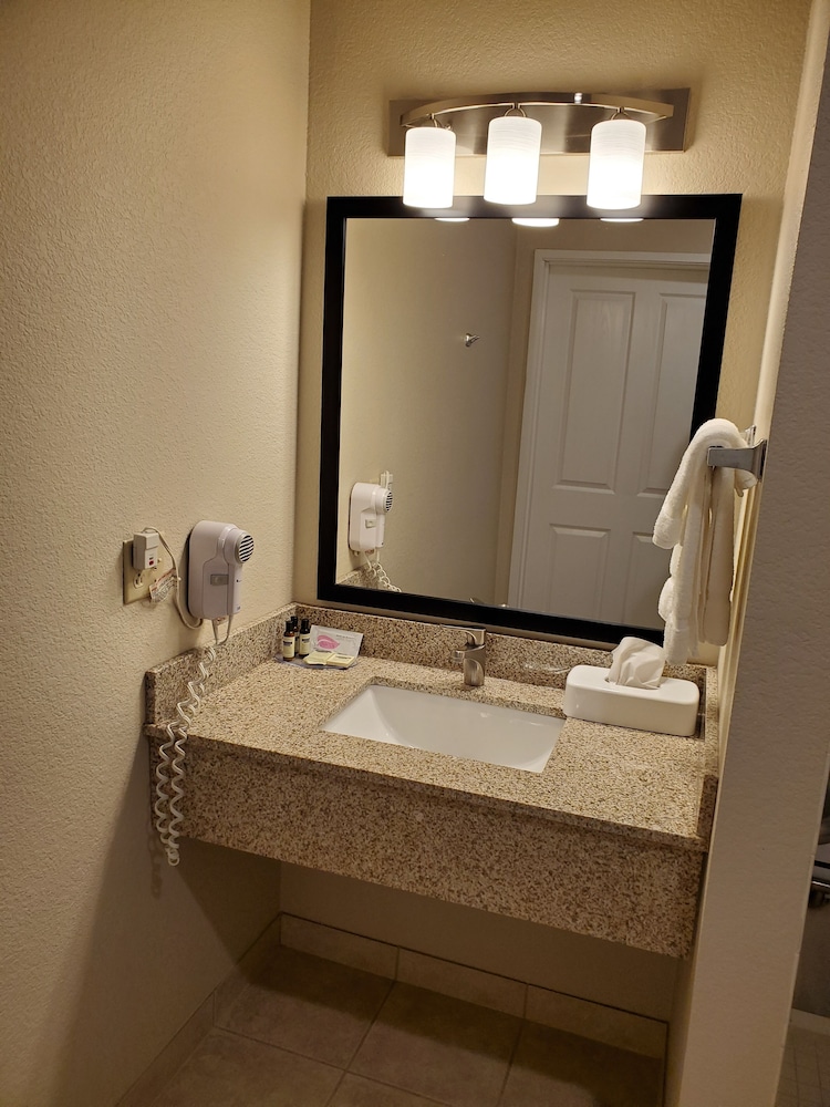جناح بسرير كينج مع أريكة لذوي الإعاقة، Cobblestone Suites Oshkosh 2/2