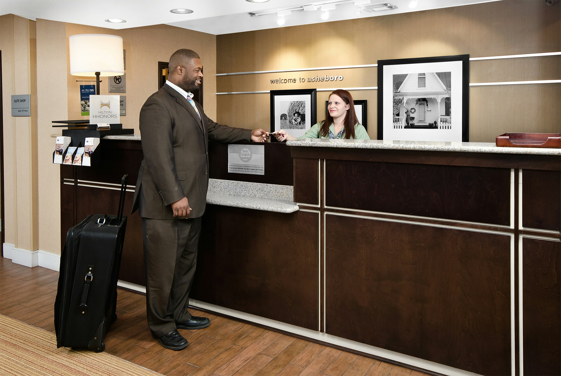 Lobby at Hampton Inn Asheboro, ASHEBORO - NC