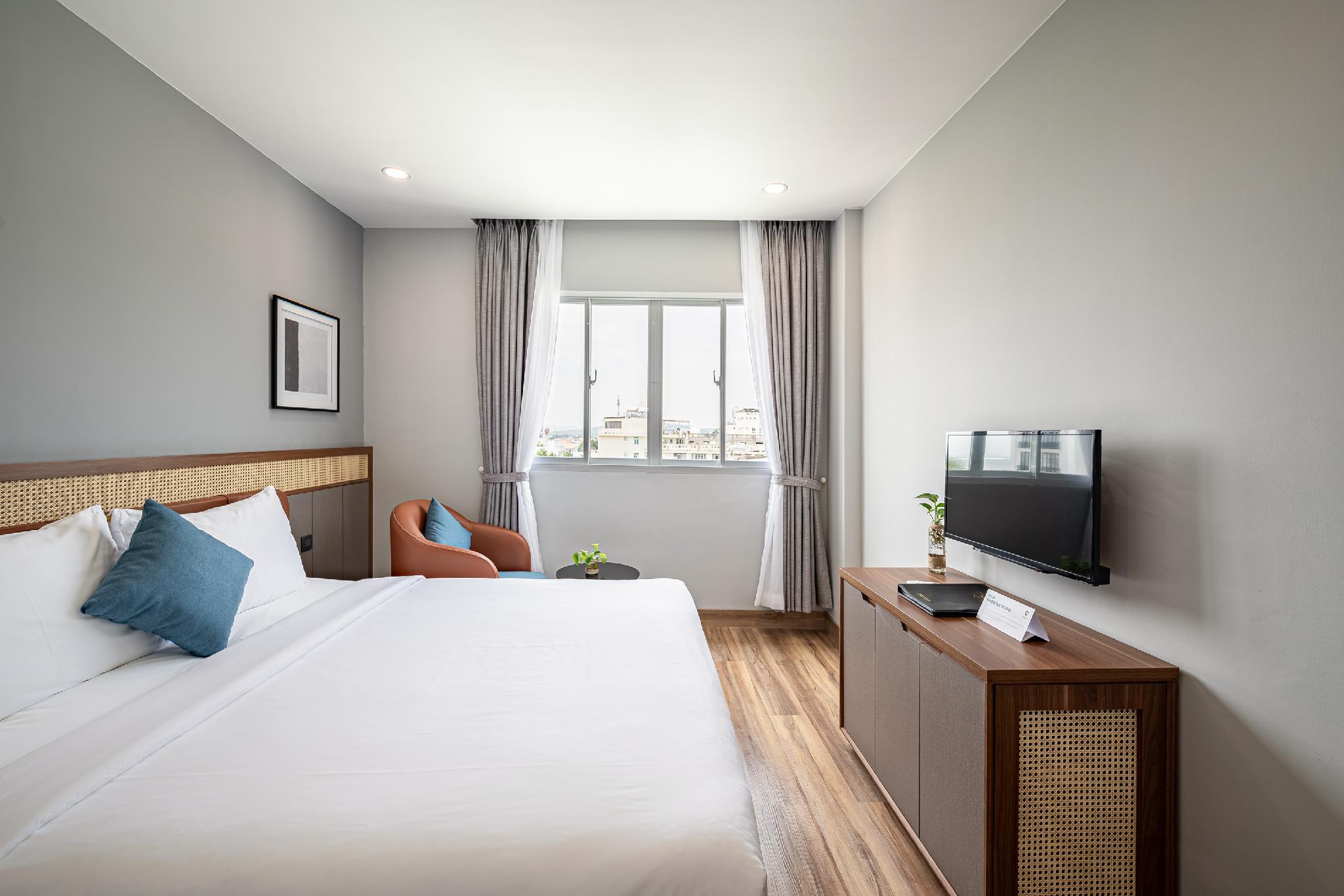 Deluxe, Double Bed, Sea View