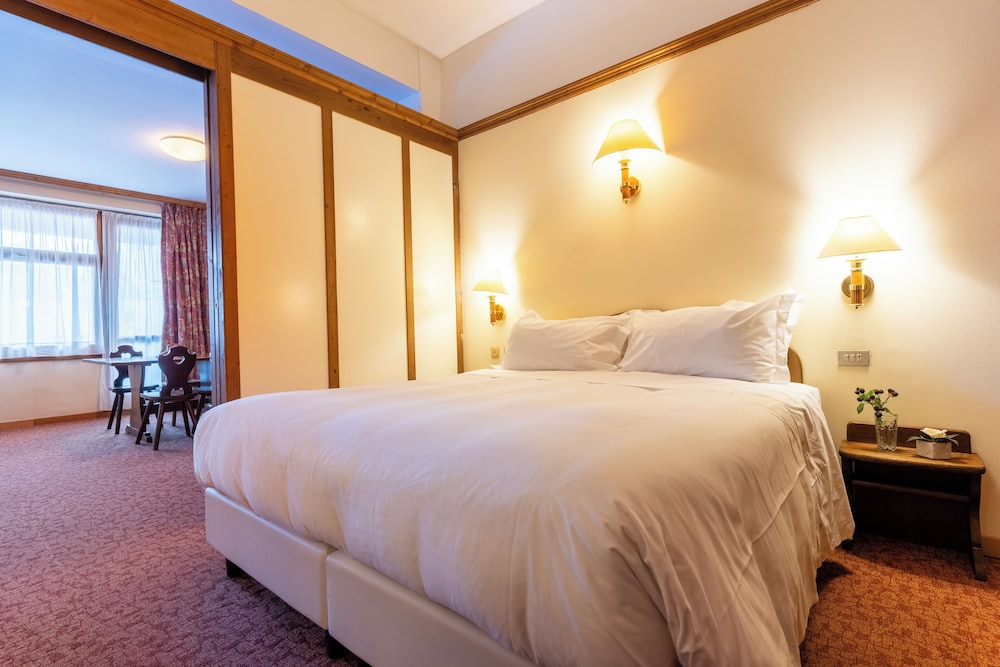 غرفة سوبيريور بسرير مزدوج أو سريرين منفصلين بإطلالة على الجبل، Hotel Alaska Cortina 2/9