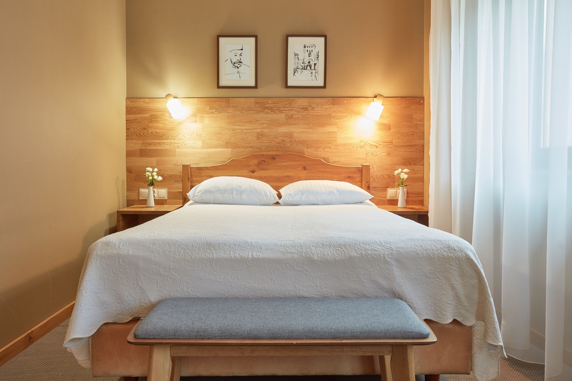 STANDARD, SINGLE, DOUBLE BED